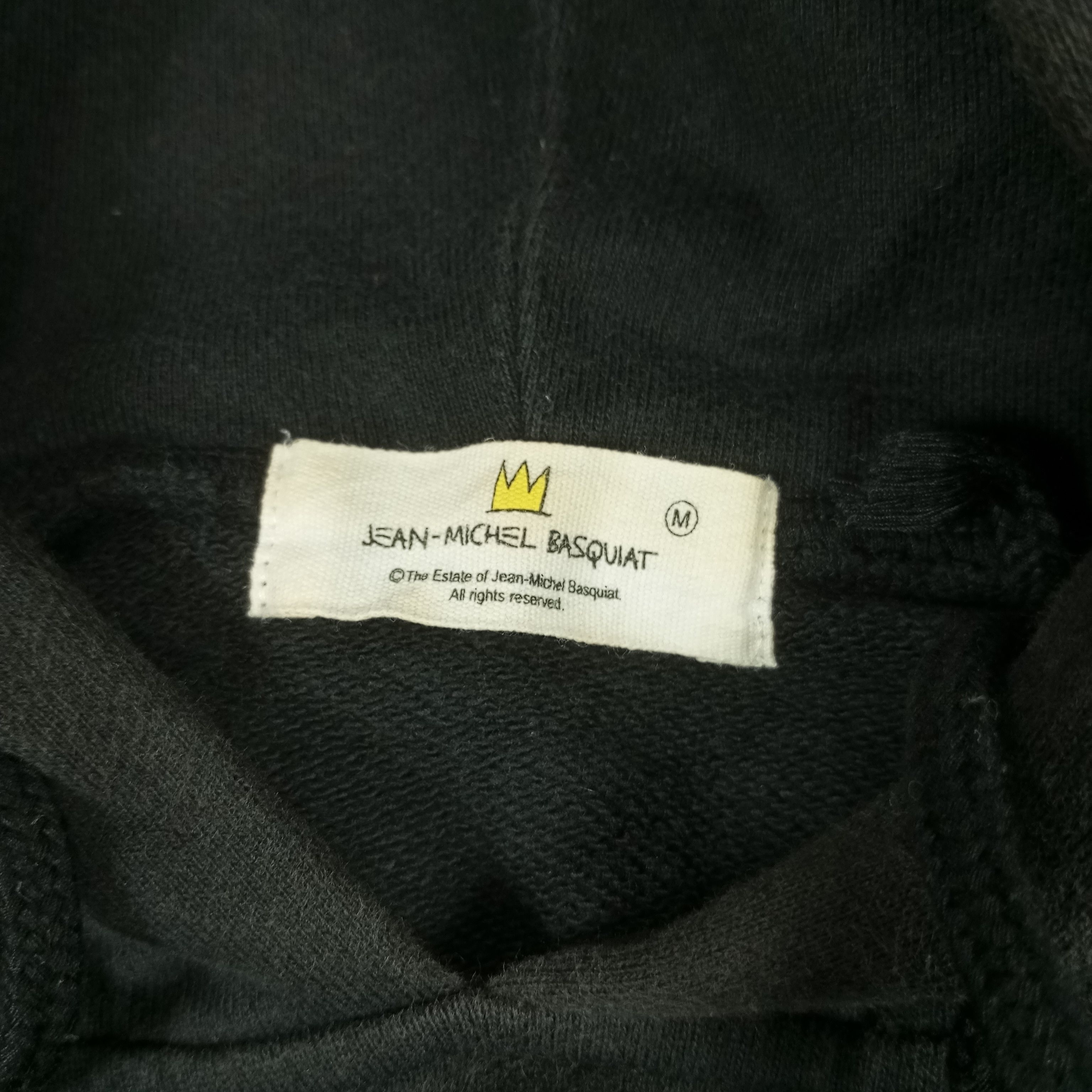Japanese Brand × Jean-Michel Basquiat × Vintage Jean Michel Basquiat X Japanese Brand Streetwear Hoodies Size US M / EU 48-50 / 2 - 6 Thumbnail