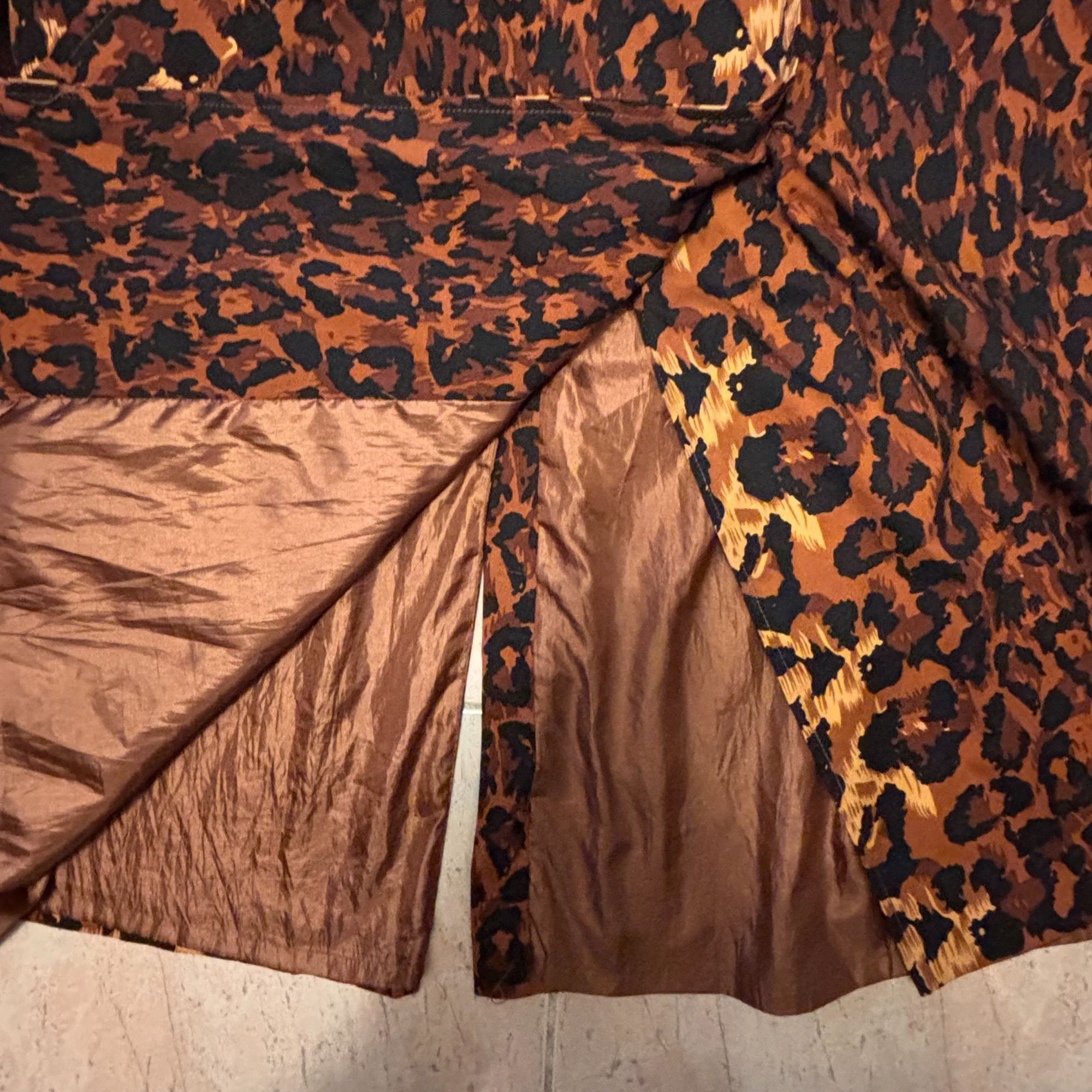 Other Selene Sport Women's. Sz 1X Leopard Print Trench Coat Light Size XL / US 12-14 / IT 48-50 - 7 Thumbnail