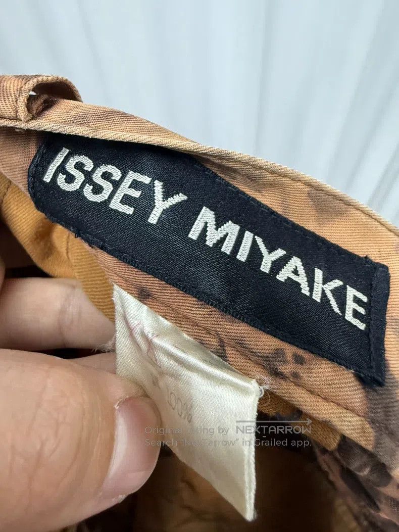 Issey Miyake Issey Miyake Dyed Loose Straight Leg Trousers Size US 27 - 8 Thumbnail