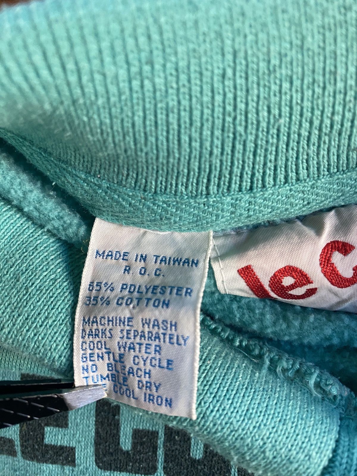 Le Coq Sportif Vintage 80’s Le Coq Sportif Teal Boxy Rugby Polo Sweatshirt Size US S / EU 44-46 / 1 - 14 Thumbnail