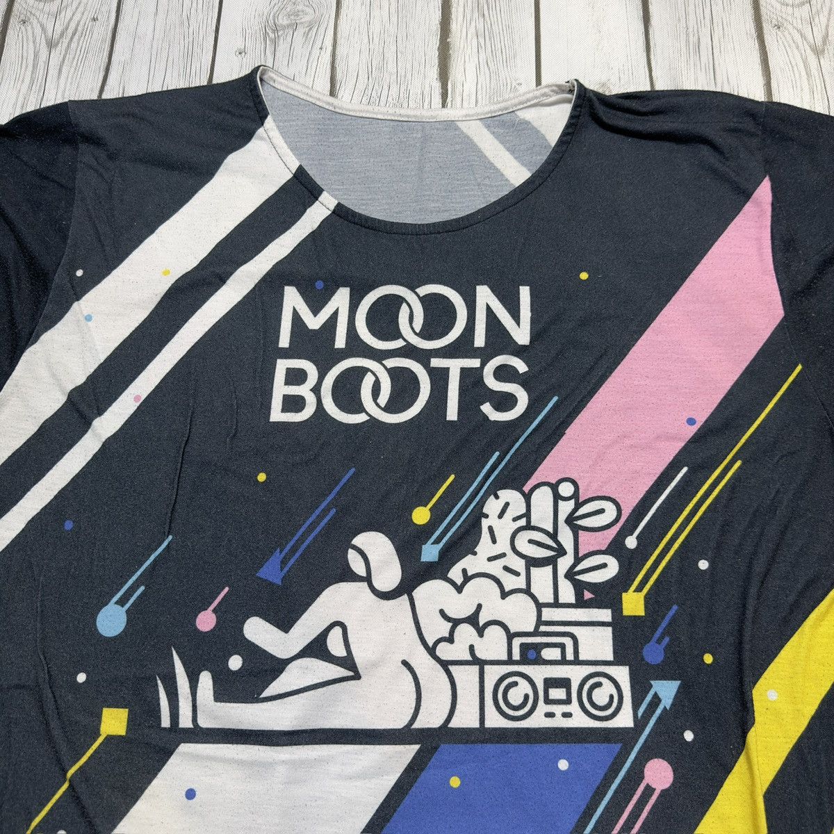 Band Tees Moon Boots tee Size US XXL / EU 58 / 5 - 3 Thumbnail