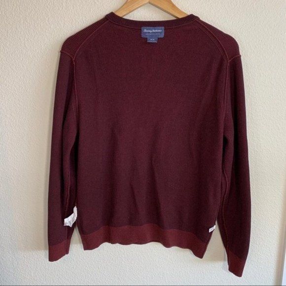 Tommy Bahama Tommy Bahama Las Palmas Reversible V-Neck Sweater Size Med Size US M / EU 48-50 / 2 - 11 Thumbnail