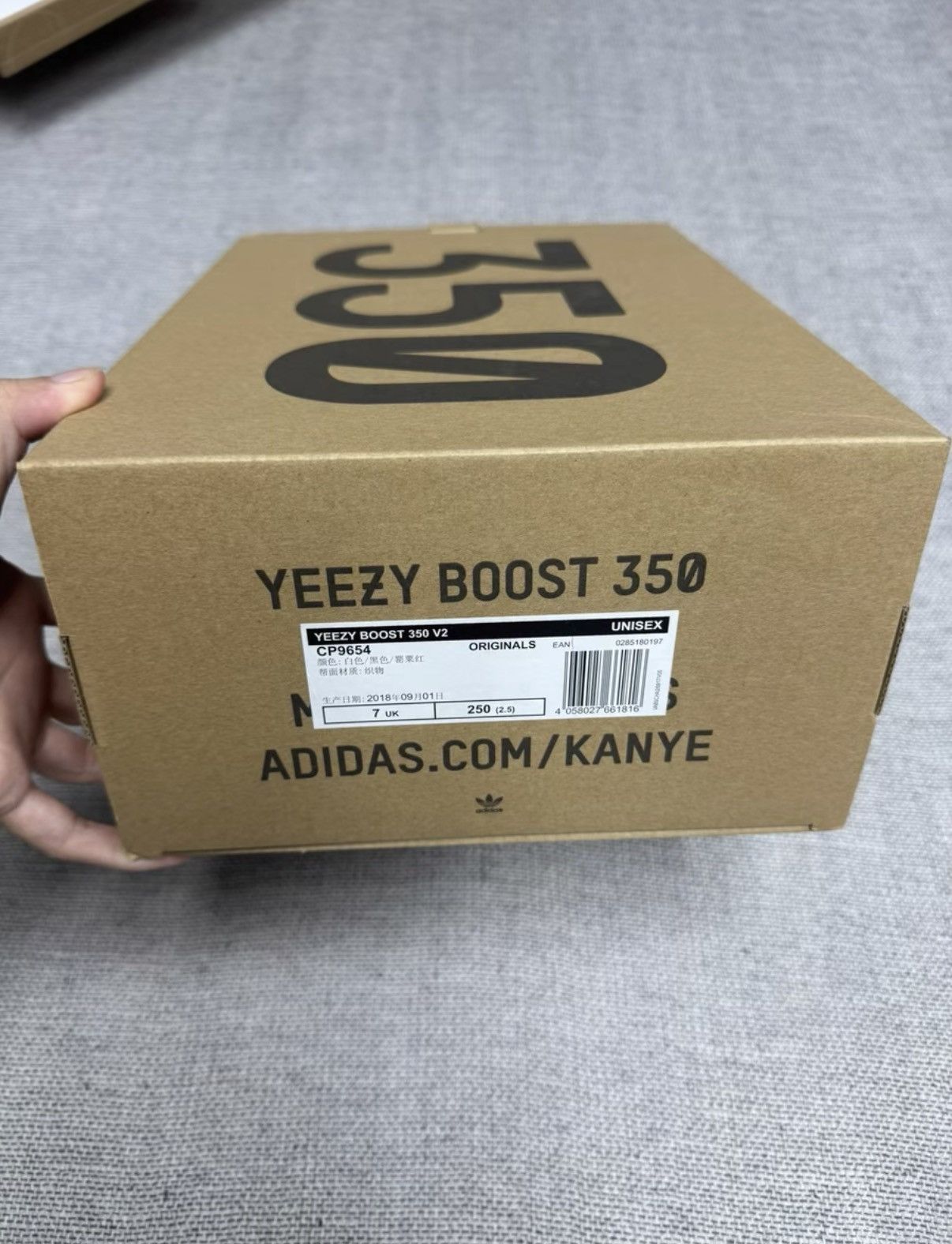 Adidas Adidas Yeezy 350 Zebra K37 Size US 7.5 / EU 40-41 - 4 Thumbnail