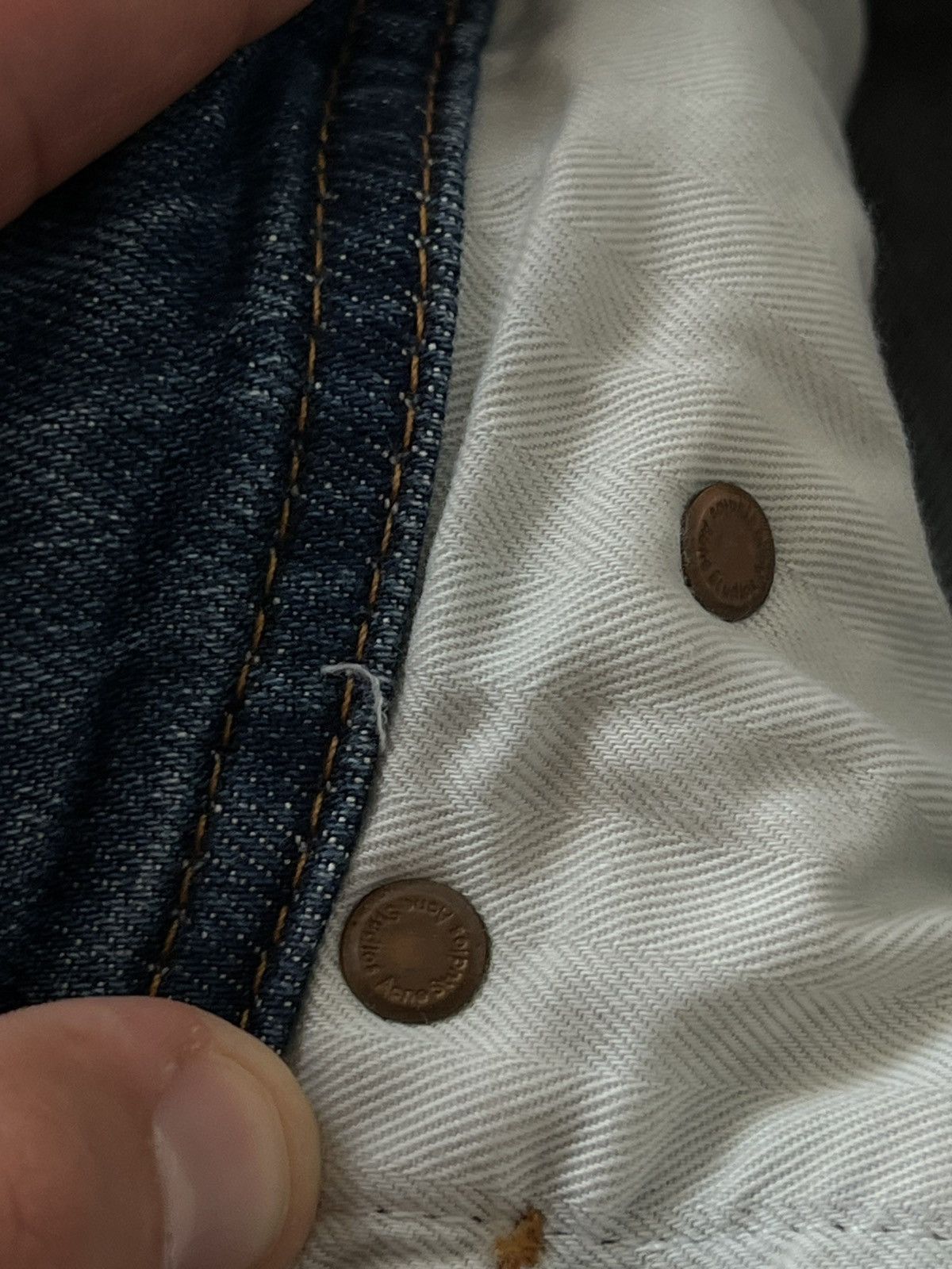 Acne Studios Acne Studios Bla Konst Made in Italy 26/32 Pink Knited Jeans Size 26" / US 2 / IT 38 - 18 Thumbnail