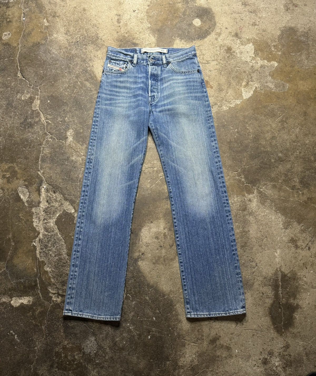 Image of Avant Garde x Diesel Sick Vintage 2000S Y2K Grunge Diesel Denim Pants in Blue, Men's (Size 30)