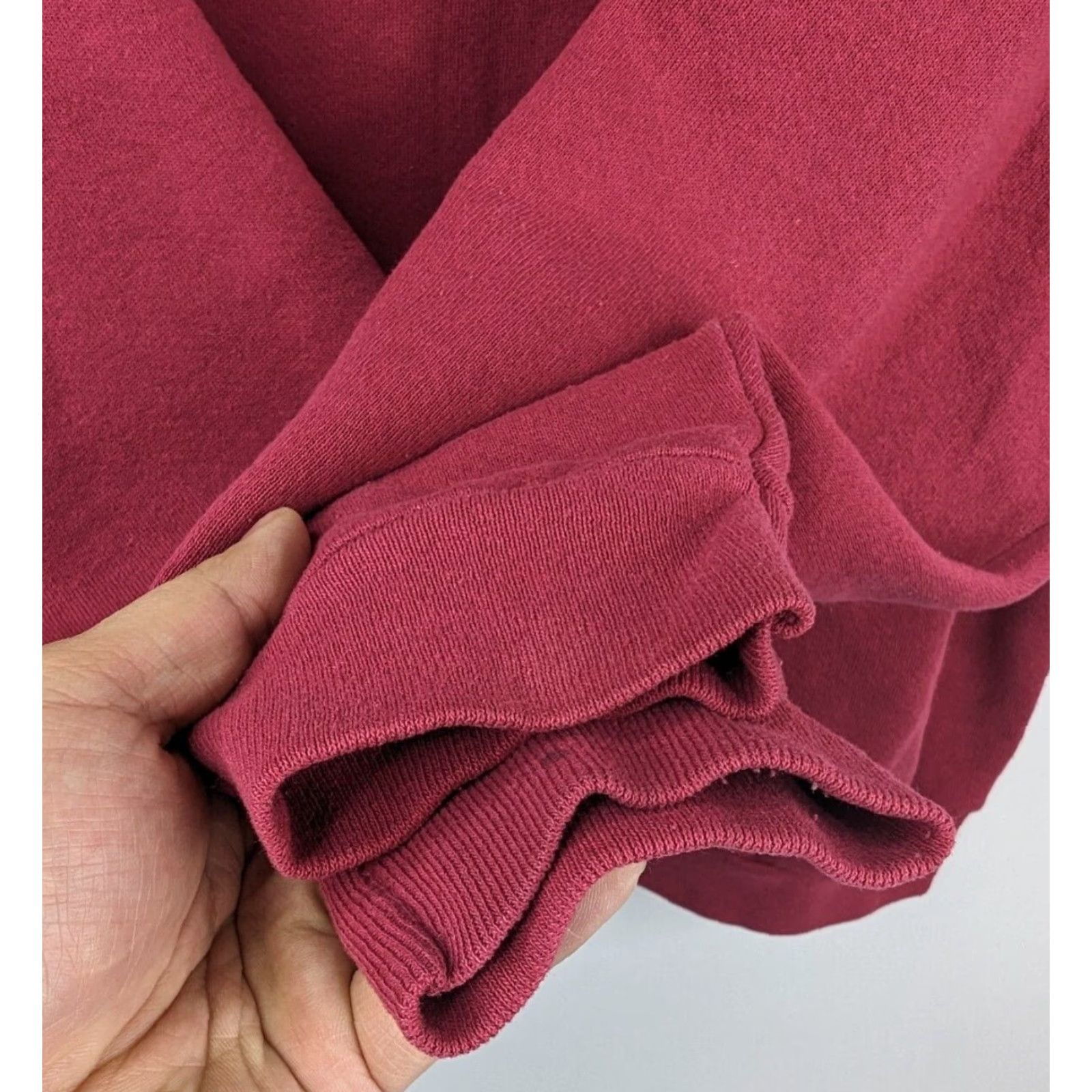 Tultex VINTAGE Tultex Sweatshirt Men XL Red Cotton Polyester Blend 50/50 Pullover Size US XL / EU 56 / 4 - 5 Thumbnail