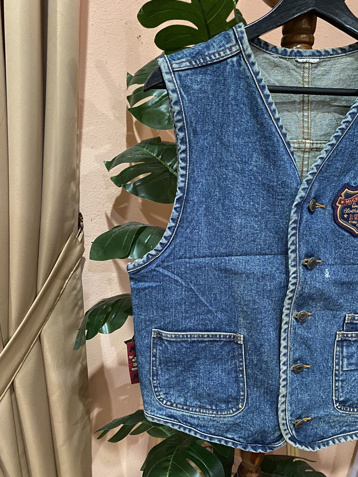 Mickey Mouse Vintage Mickey & Co. Denim Vest Disney Americana Classic Size US M / EU 48-50 / 2 - 5 Thumbnail