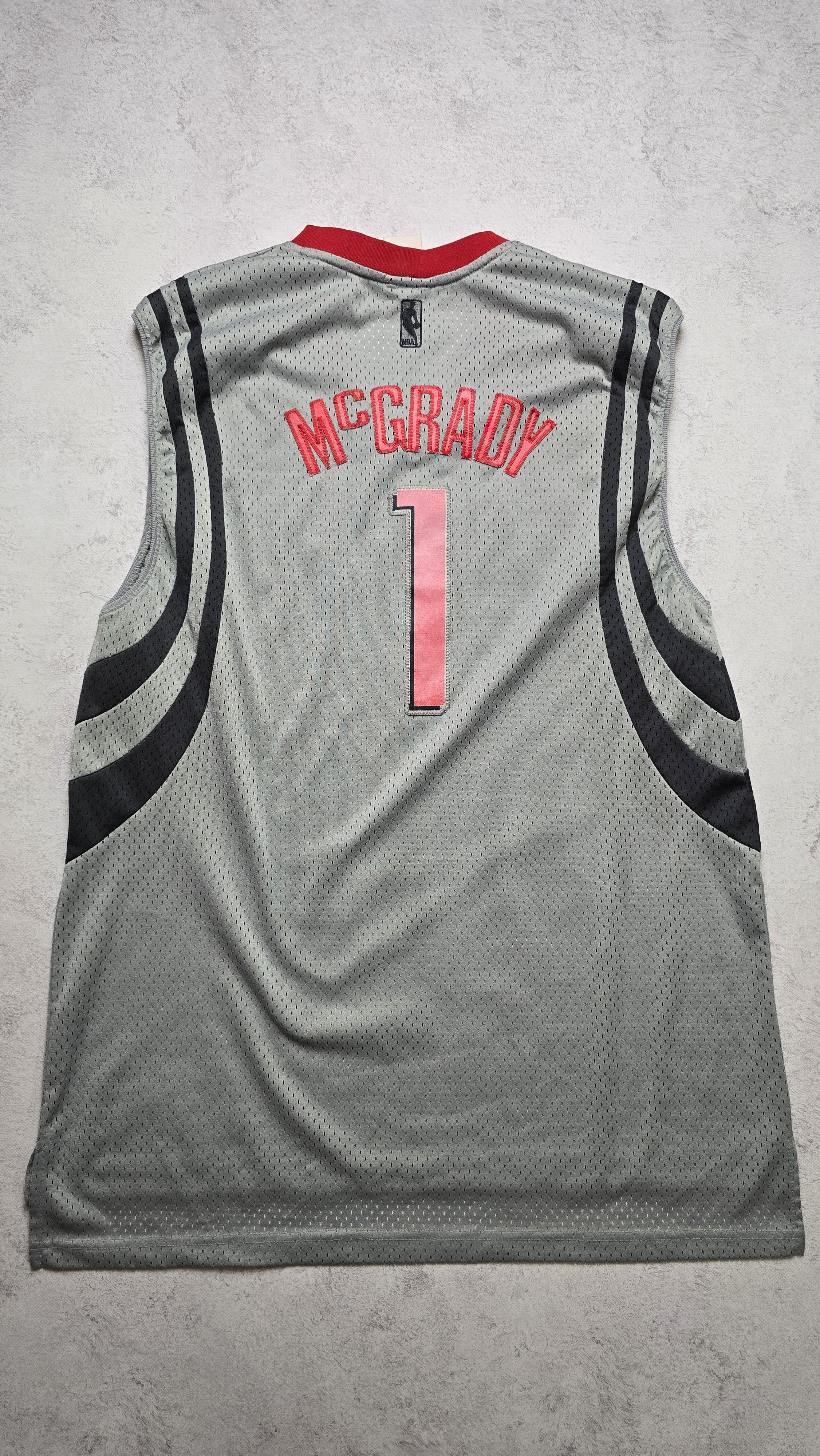 Adidas Adidas Houston Rockets Tracy McGrady #1 NBA Jersey Sewn Size US XL / EU 56 / 4 - 2 Thumbnail
