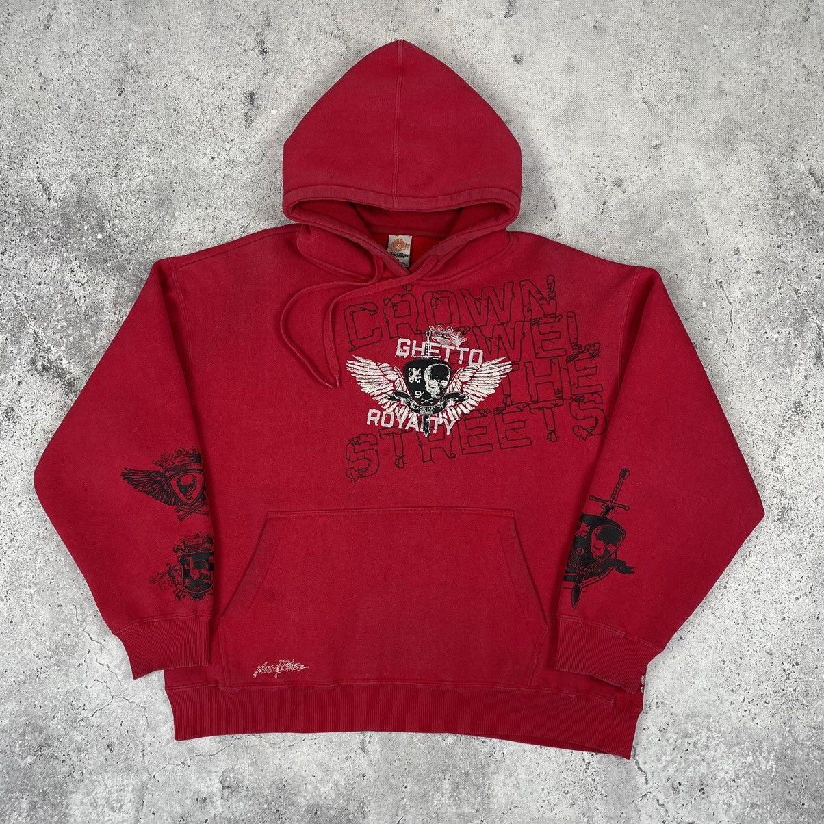 JNCO × Rap Tees × Wu-Tang Clan Vintage Y2K Johny Blaze Heavyweight Hoodie Size US XL / EU 56 / 4 - 1 Thumbnail
