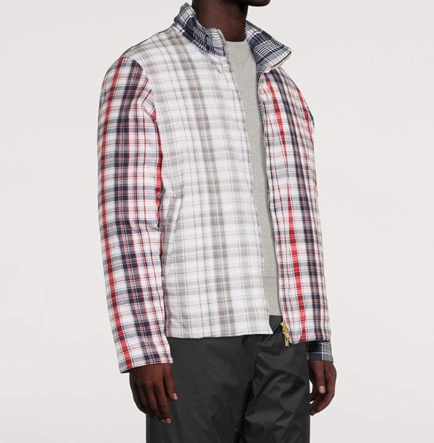 Thom Browne Mr. Thom Framis Down Jacket In Multicolor Funmix Print Size US M / EU 48-50 / 2 - 2 Thumbnail