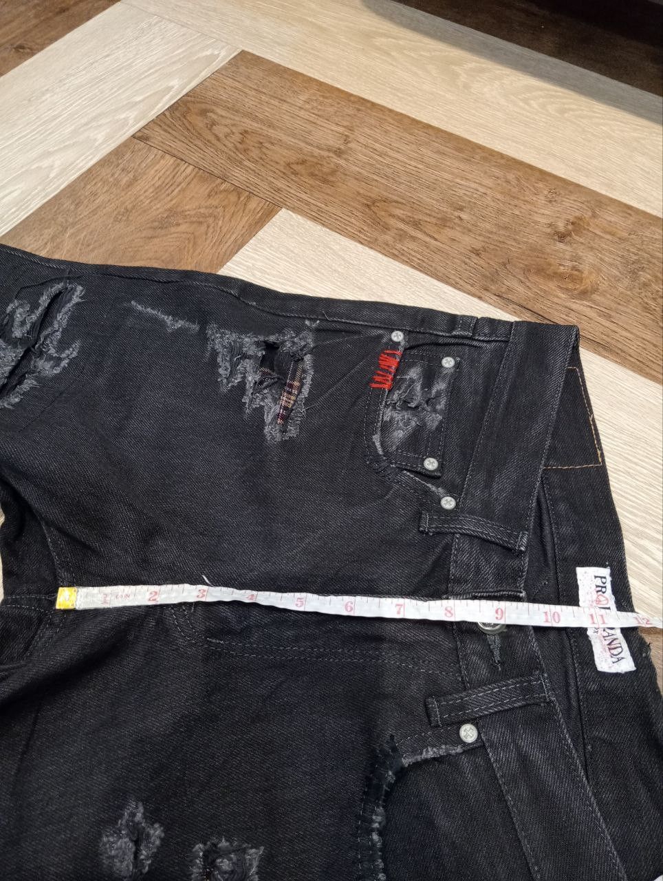 If Six Was Nine PROPAGANDA JOSH ROX JAPAN PUNK SEDITIONARIES JEANS Size US 29 - 17 Thumbnail