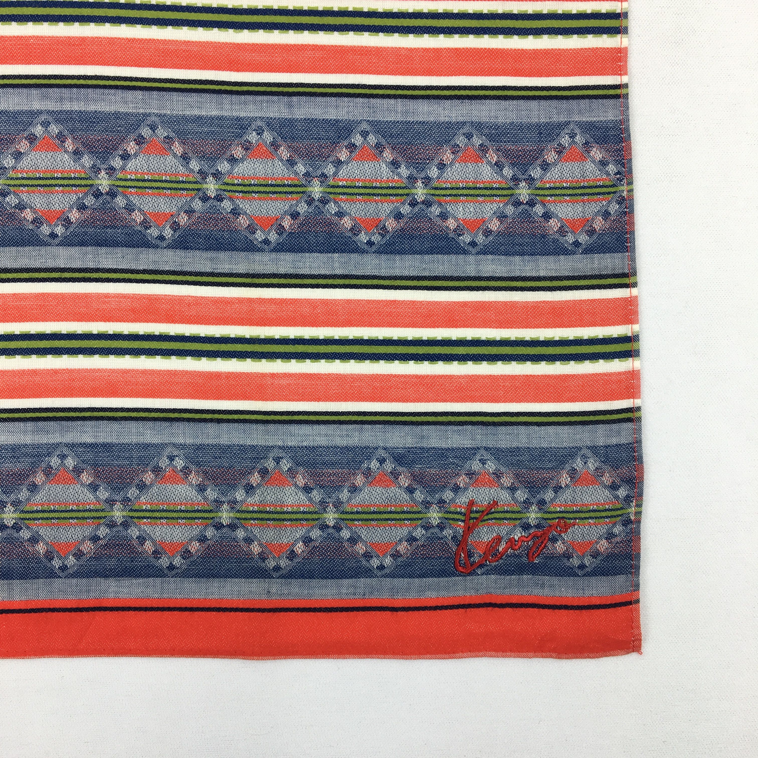 Kenzo Vintage Kenzo Handkerchief Neckerchief Bandana Size ONE SIZE - 3 Thumbnail