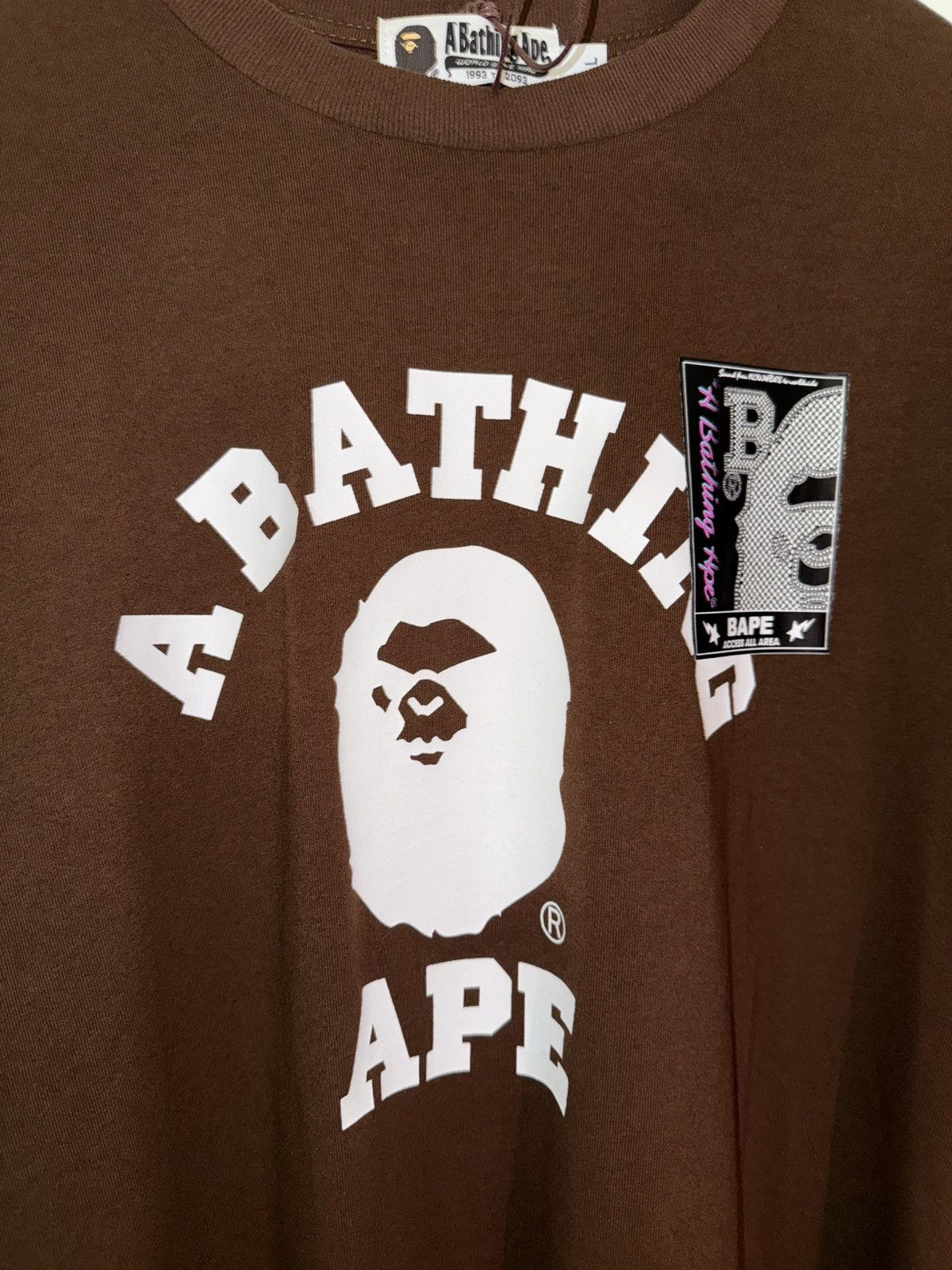 Bape BAPE Mad Face College Long Sleeve Size US L / EU 52-54 / 3 - 2 Thumbnail