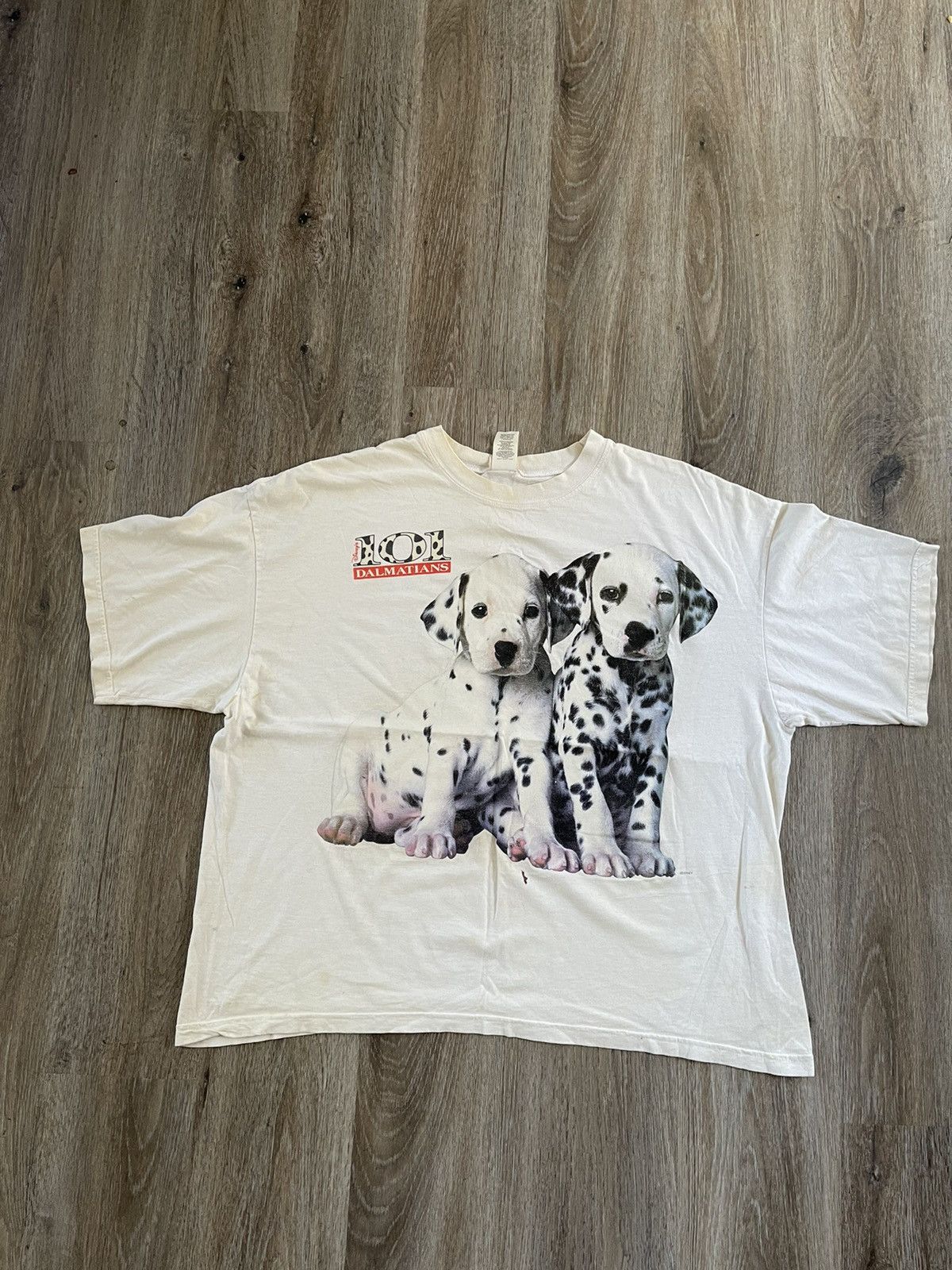 Disney × Vintage Vintage disney 101 dalmatians t-shirt Size US XXL / EU 58 / 5 - 1 Thumbnail