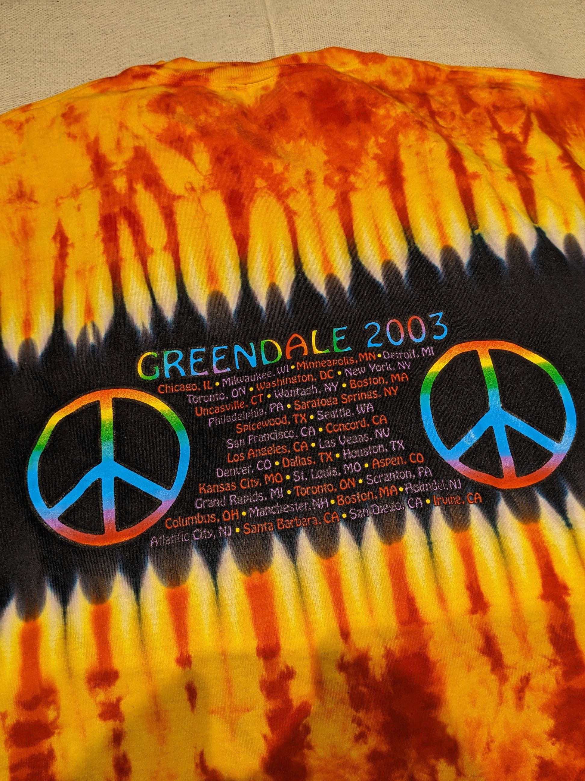 Vintage Vintage Neil Young x Crazy Horse Greendale tour tee men XXL Size US XXL / EU 58 / 5 - 6 Thumbnail