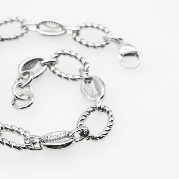 Jewelry Silver Chain Bracelet Size ONE SIZE - 3 Thumbnail