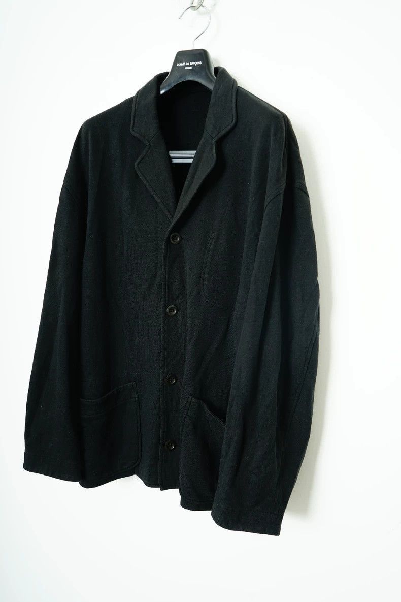Yohji Yamamoto Yohji Yamamoto Loose Dropped Coat by Yohji Yamamoto Size US M / EU 48-50 / 2 - 2 Thumbnail