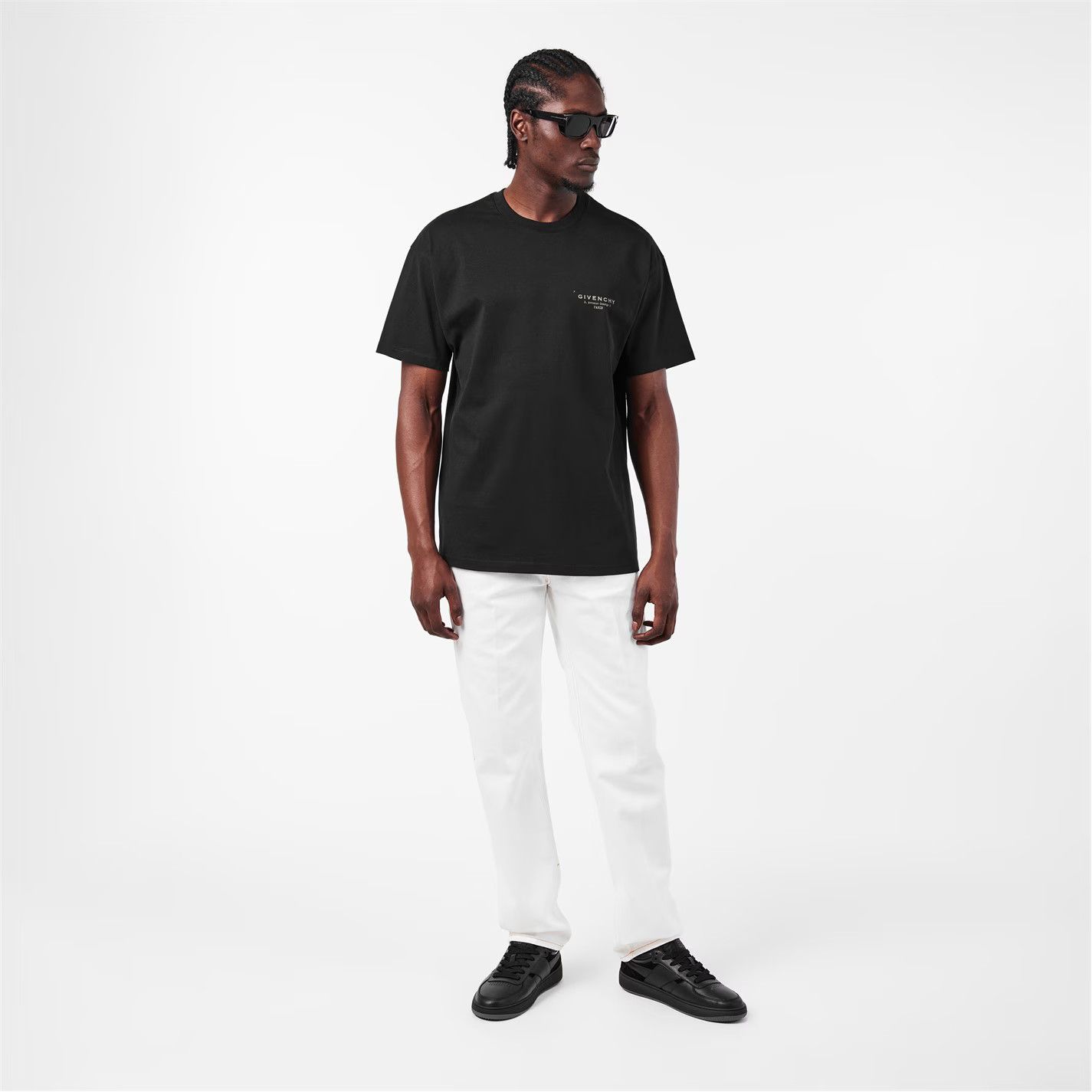 Givenchy o1g2r1mq0426 Stamp Print T-Shirt in Black Size US XL / EU 56 / 4 - 5 Thumbnail