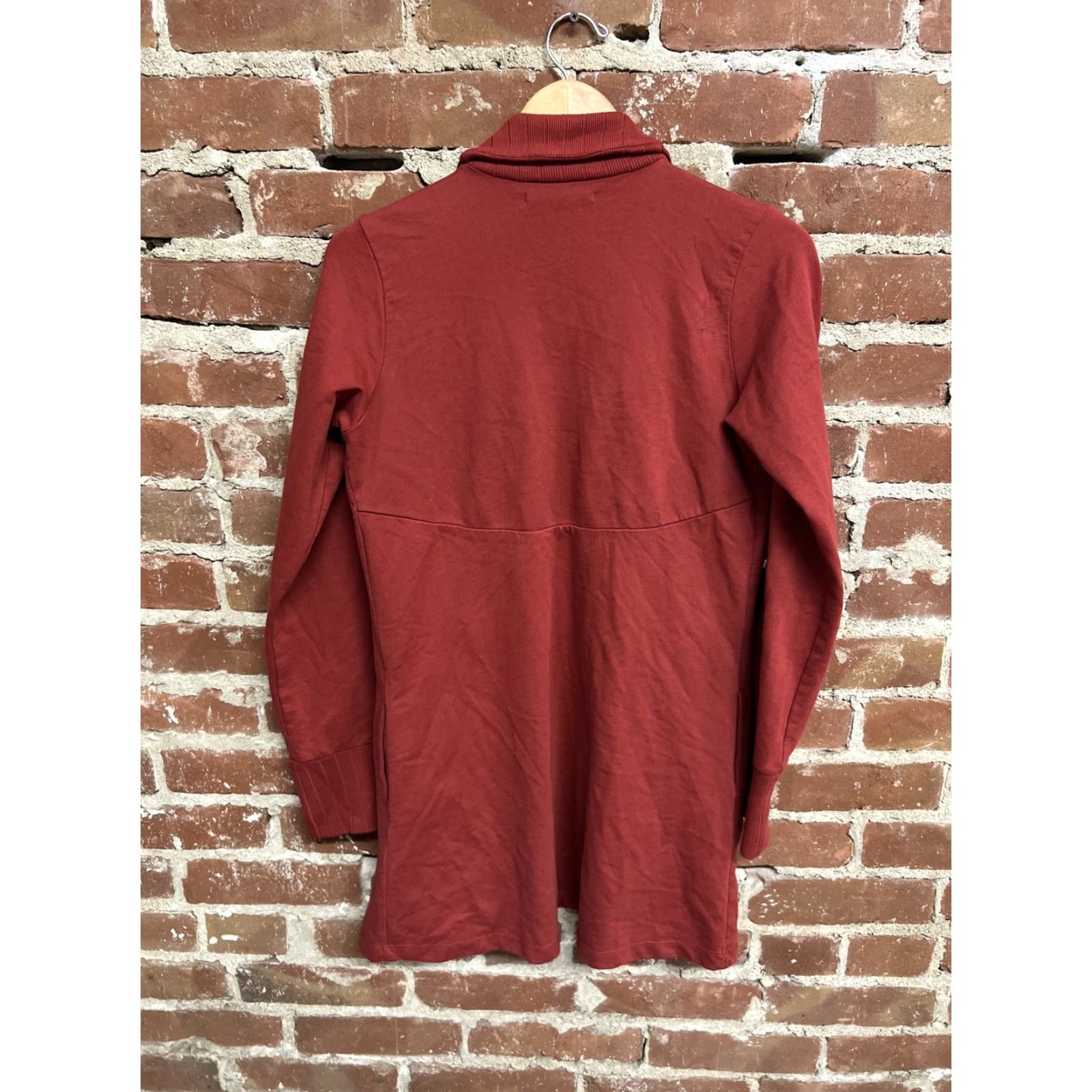 Lucky Brand VINTAGE Lucky Brand Cardigan Sweater Women's Long Sleeve Knit Cotton Red With Pocket S Small Cardigan Size S / US 4 / IT 40 - 2 Thumbnail