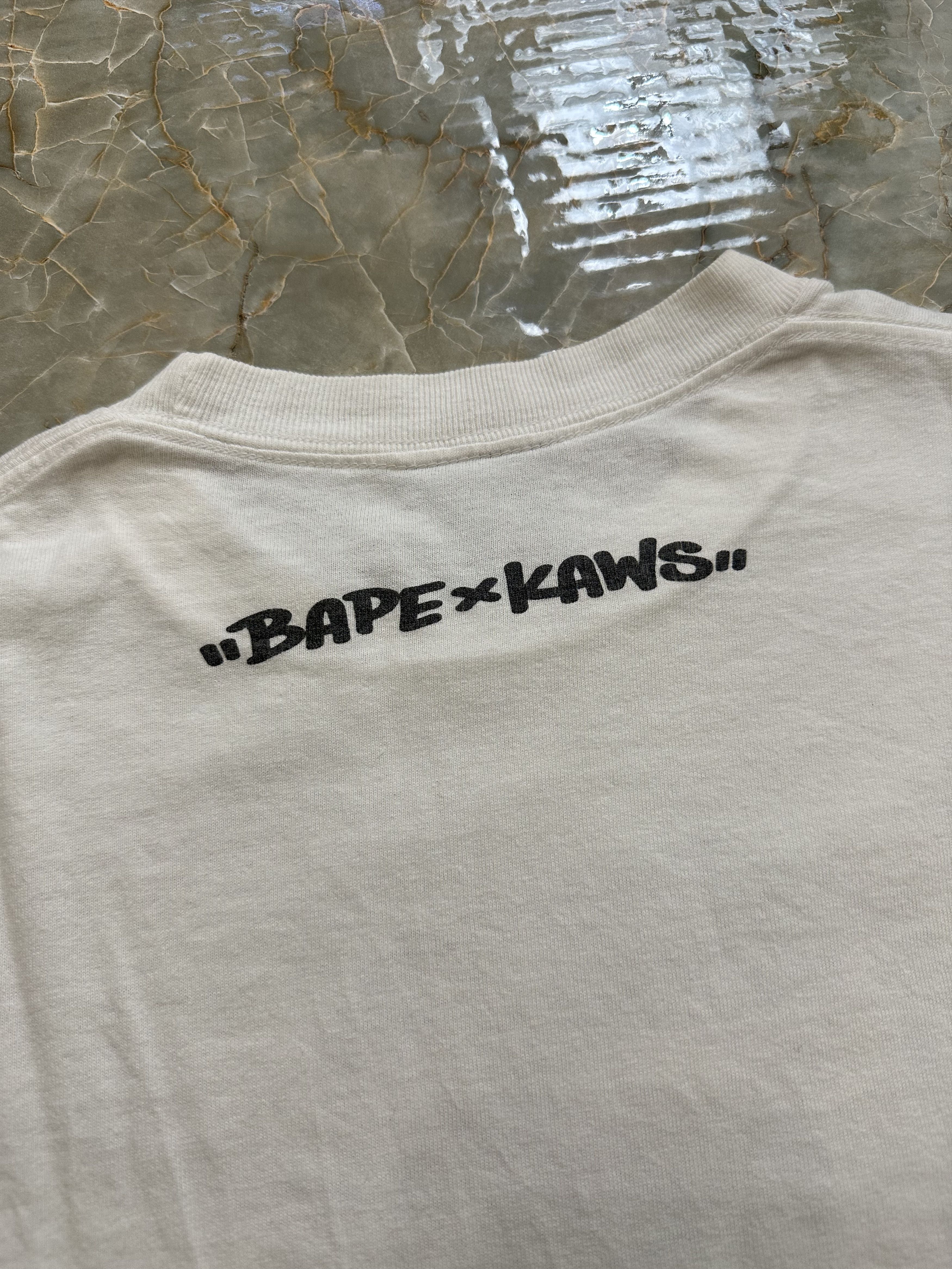 Bape × Kaws Ape Face Tee Size US M / EU 48-50 / 2 - 5 Thumbnail