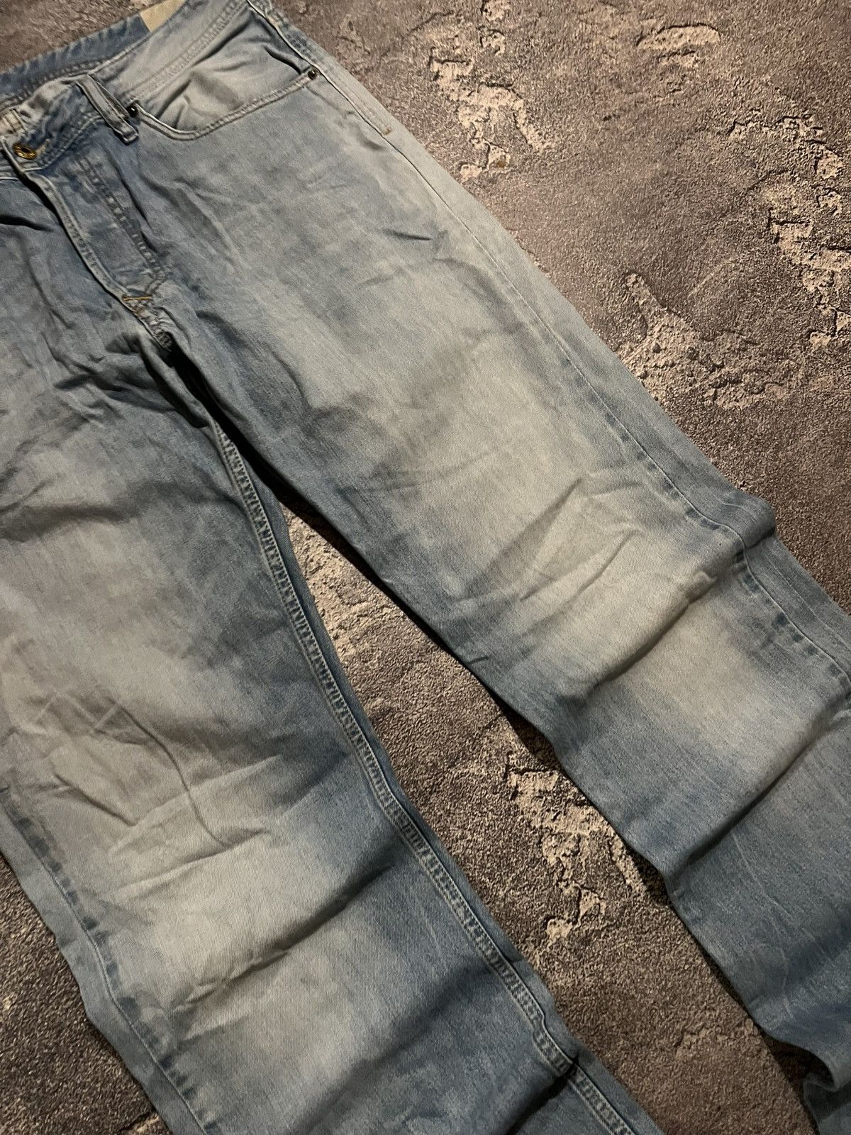 Diesel Avan Garde Diesel Distressed Glamour / Vintage Light Blue 90 Size US 39 - 3 Thumbnail