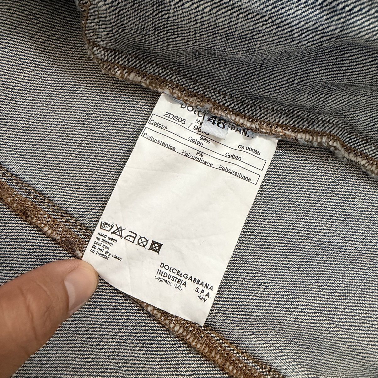 Dolce & Gabbana Dolce & Gabbana Denim Jacket Size US M / EU 48-50 / 2 - 11 Thumbnail