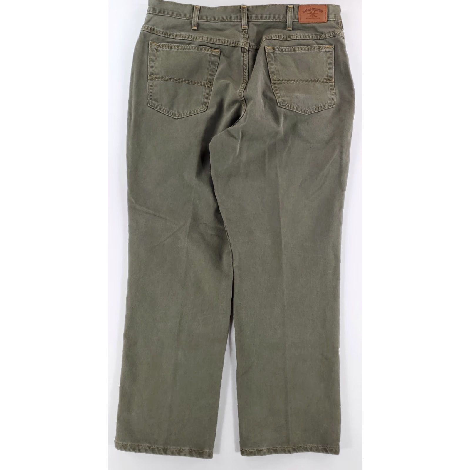 Bills Khakis Bill's Khakis 5 Pocket Pants Jeans Olive Green Made USA Mens 36 Adult 36 x 29 Inseam 29 Regular Green Chino Mens Size US 36 / EU 52 - 4 Thumbnail