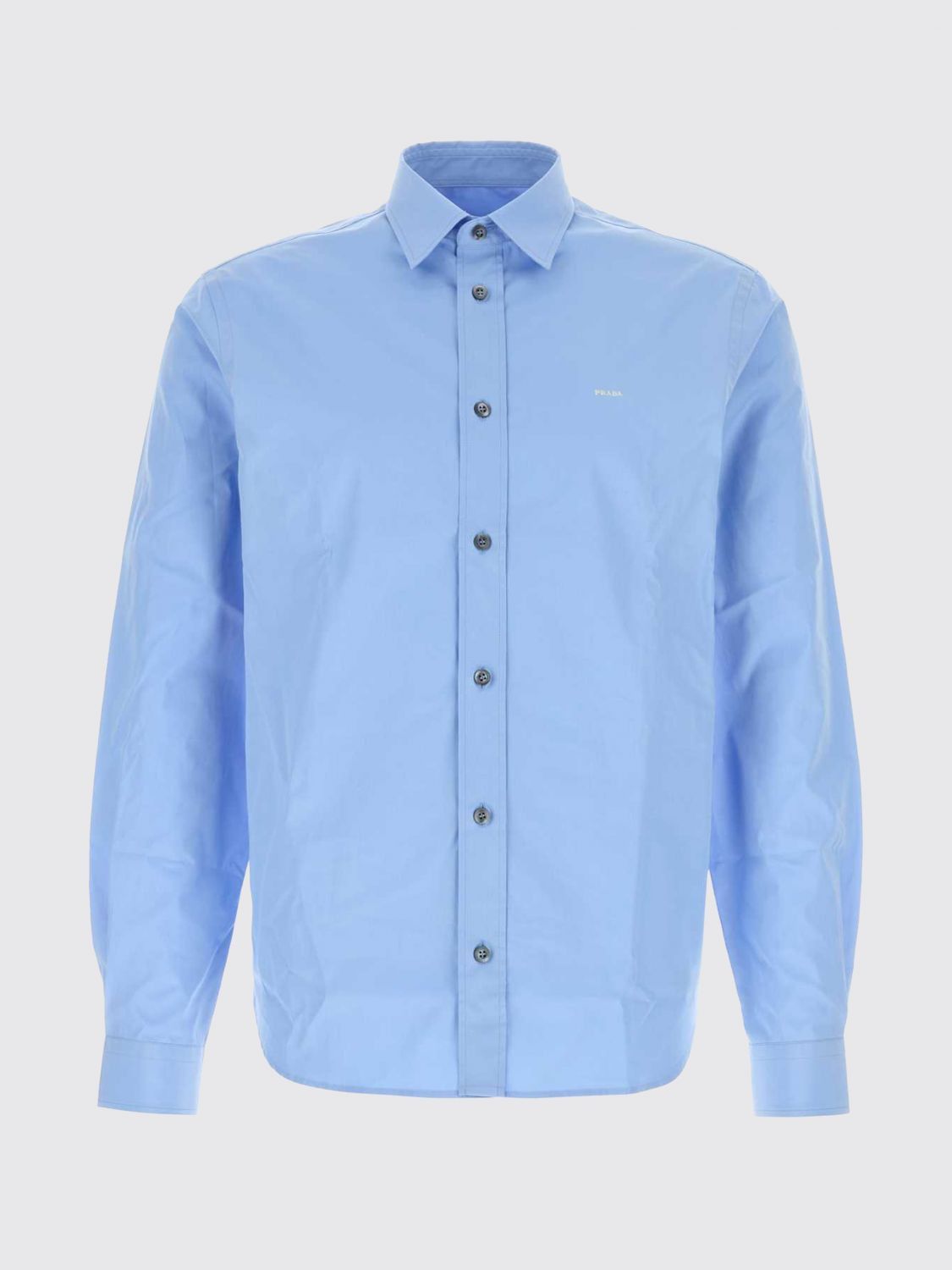 Prada Prada Shirt Men Sky Blue Size US XL / EU 56 / 4 - 1 Preview