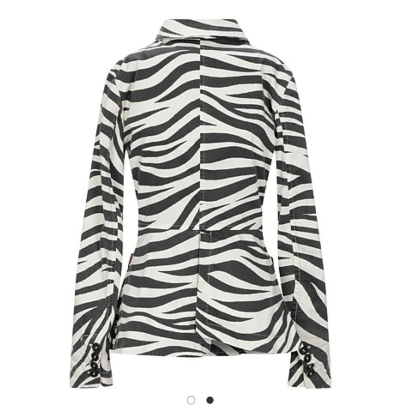 Other Bazar Deluxe, Zebra Print Blazer, NWT, Size 40 Size S / US 4 / IT 40 - 2 Thumbnail