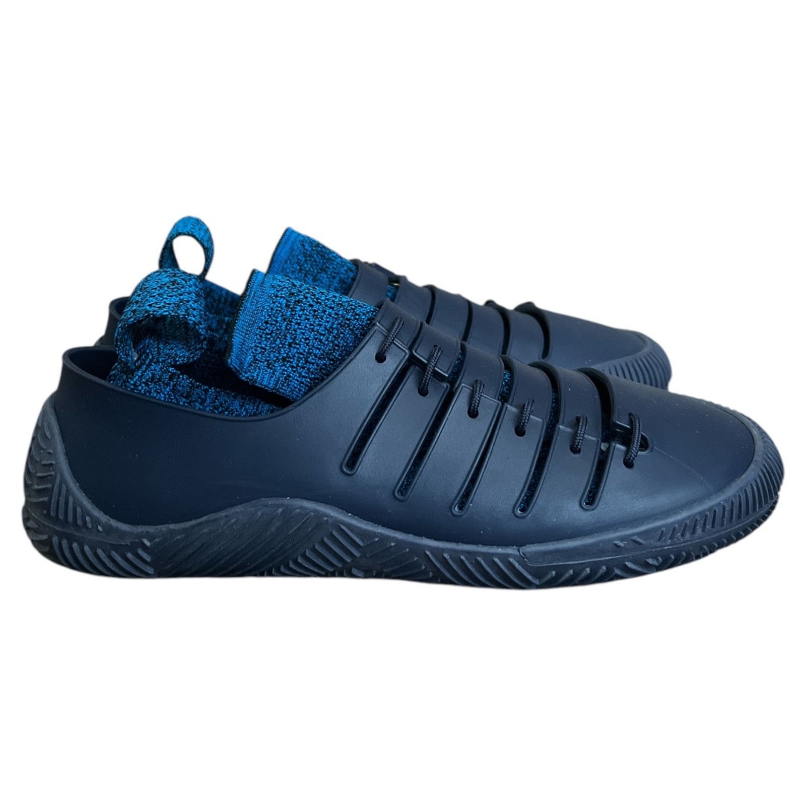 Bottega Veneta Bottega Veneta Colorblock Pattern Rubber Sneakers, IT37/US7 Size US 7 / IT 37 - 4 Thumbnail