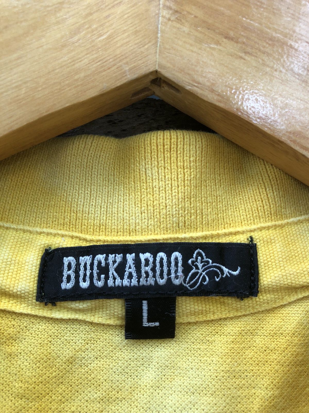 Japanese Brand × Polo Ralph Lauren × Vintage Vintage Japanese Brands Tye Dye Buckaroo Polo Tee Size US L / EU 52-54 / 3 - 15 Thumbnail