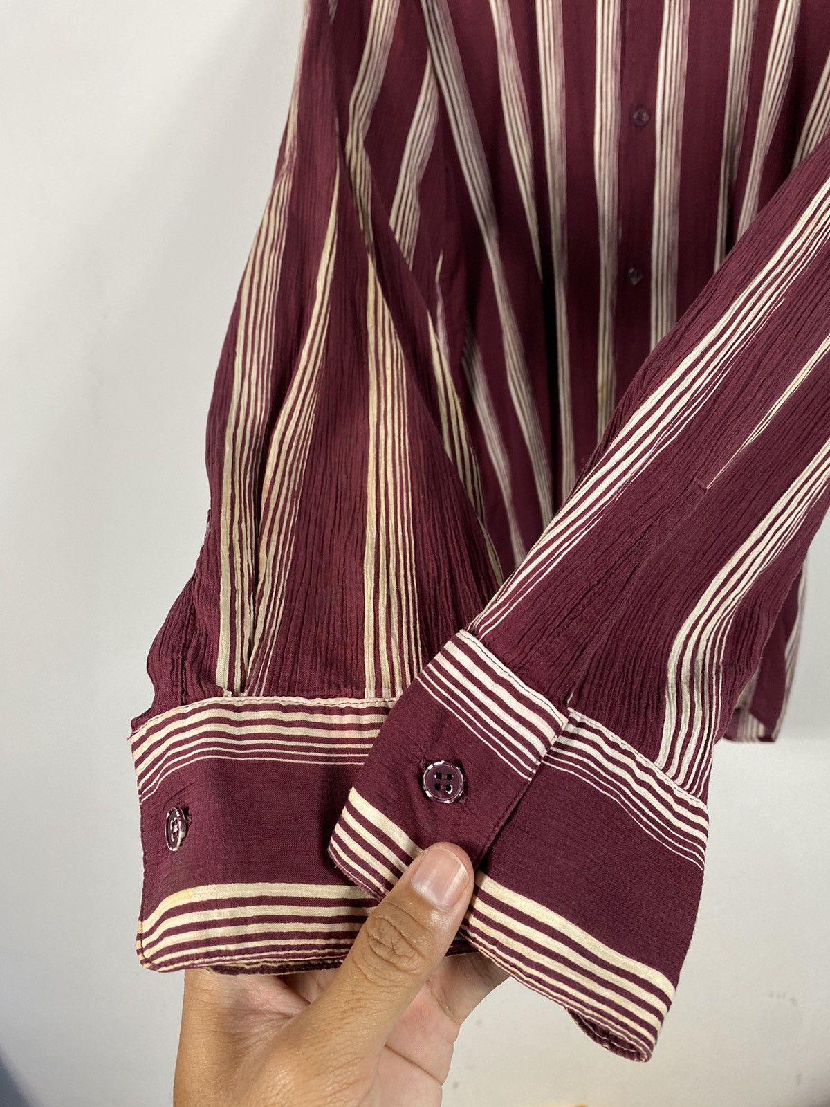 agnes b. Agnes b. Button Up Shirt Size L / US 10 / IT 46 - 5 Thumbnail