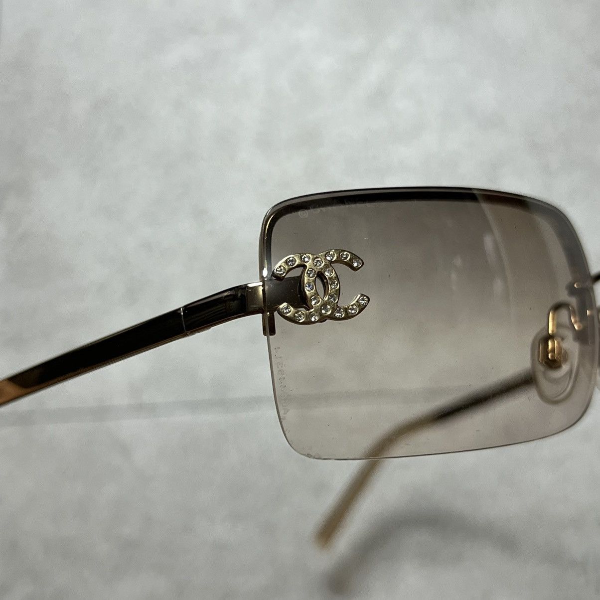 Chanel Chanel Swarovski 4104-B 125/13 Sunglasses Size ONE SIZE - 5 Thumbnail