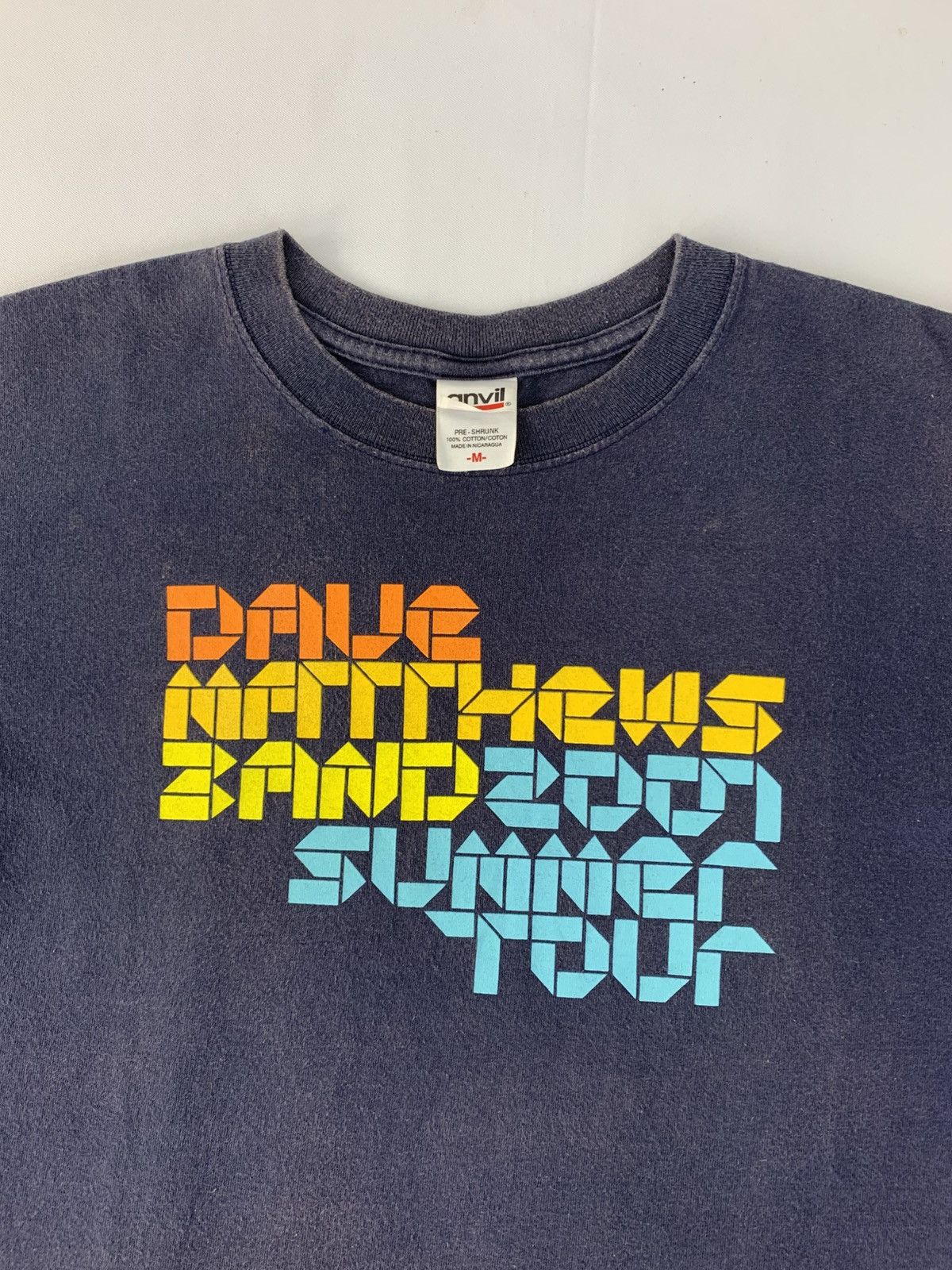 Band Tees Dave Matthew Band Summer Us Tour 2007 Crewneck Rock Tee Size US M / EU 48-50 / 2 - 4 Thumbnail