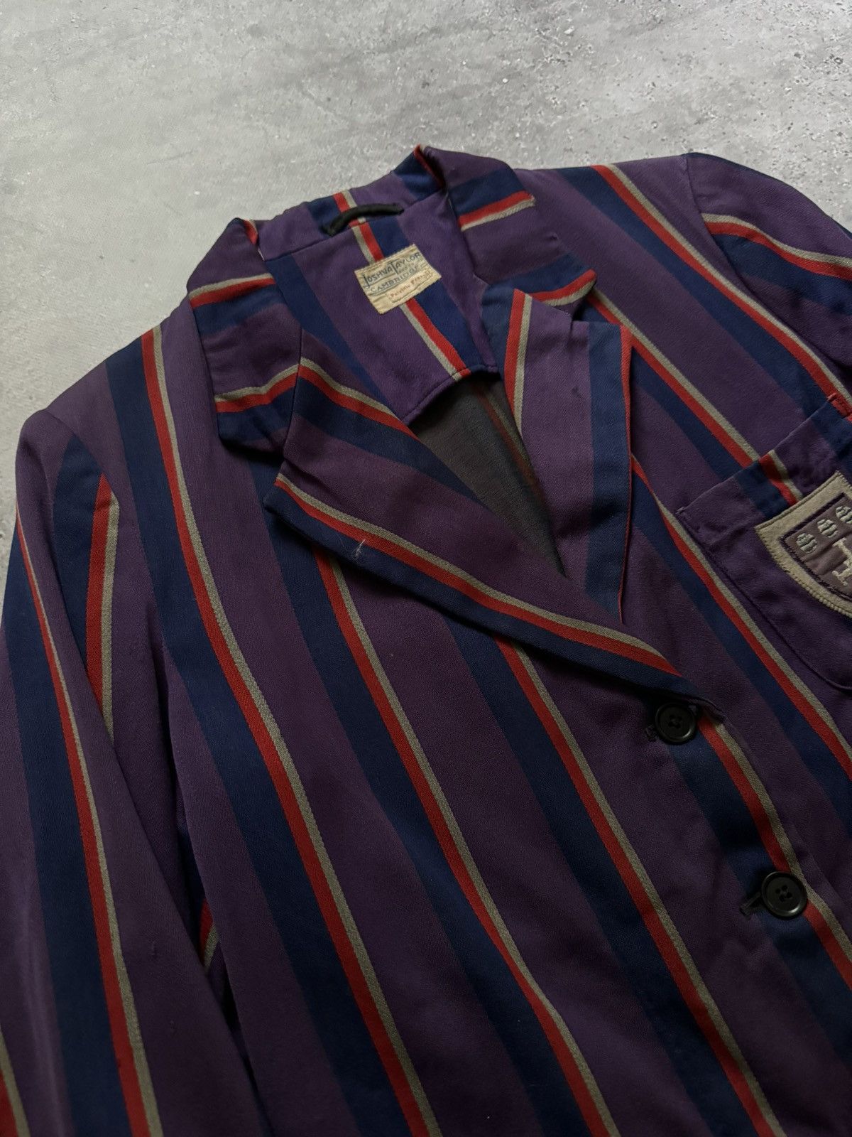 Other 1940s Cambridge University Striped Boating Wool Jacket Size US S / EU 44-46 / 1 - 5 Thumbnail