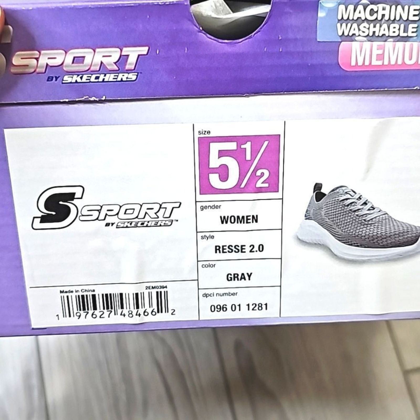 SKECHERS (S-3711) S Sport By Skechers Women's Sneakers Sz 5.5 Size US 5.5 / IT 35.5 - 9 Thumbnail