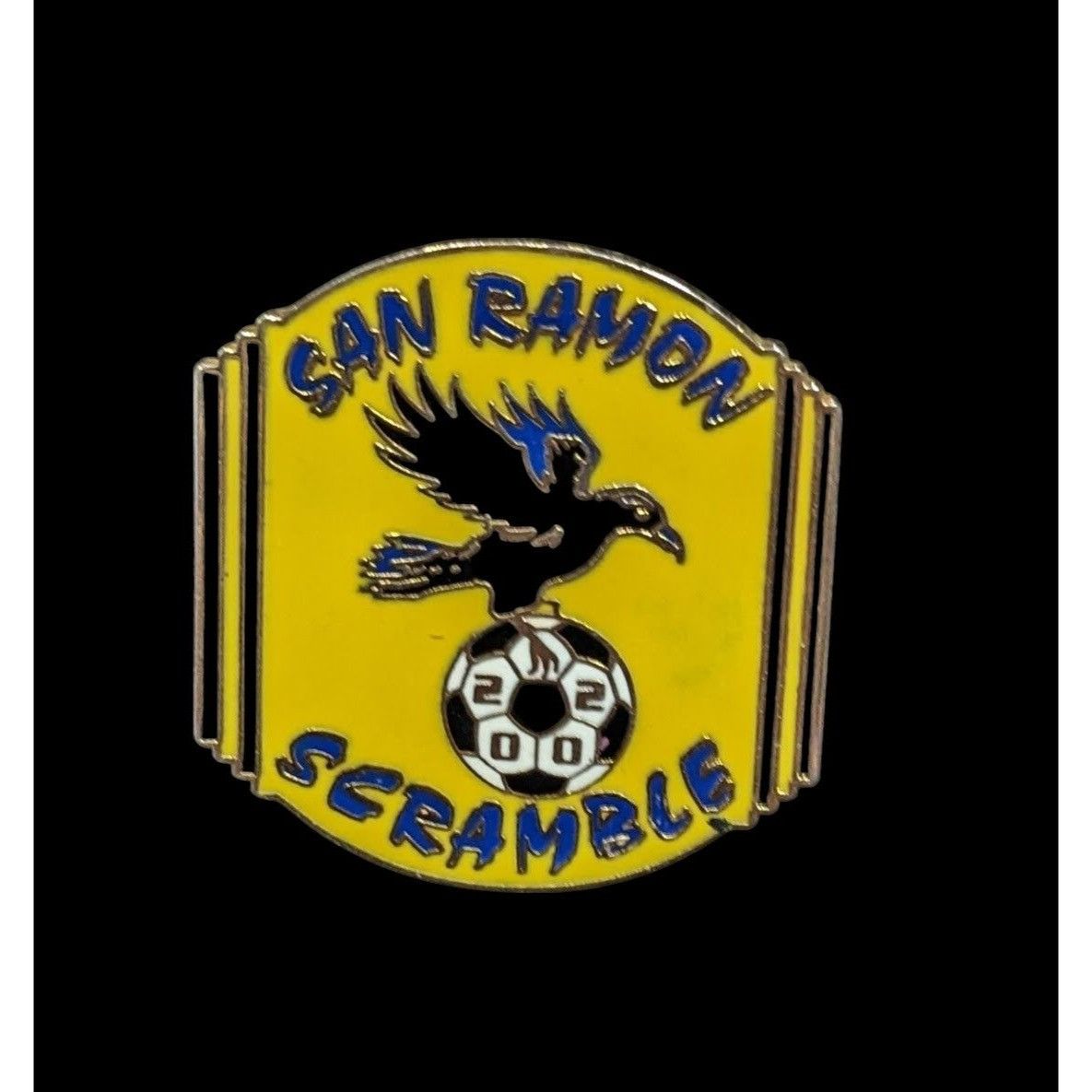 Other Vintage 2002 San Ramon Scramble Sports Lapel Pin Size ONE SIZE - 1 Thumbnail