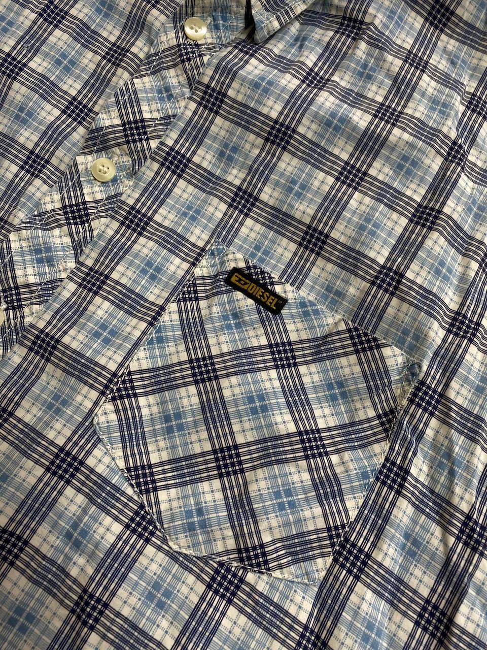 Diesel Vintage Y2K shirt Diesel print streetwear Size US XL / EU 56 / 4 - 6 Thumbnail