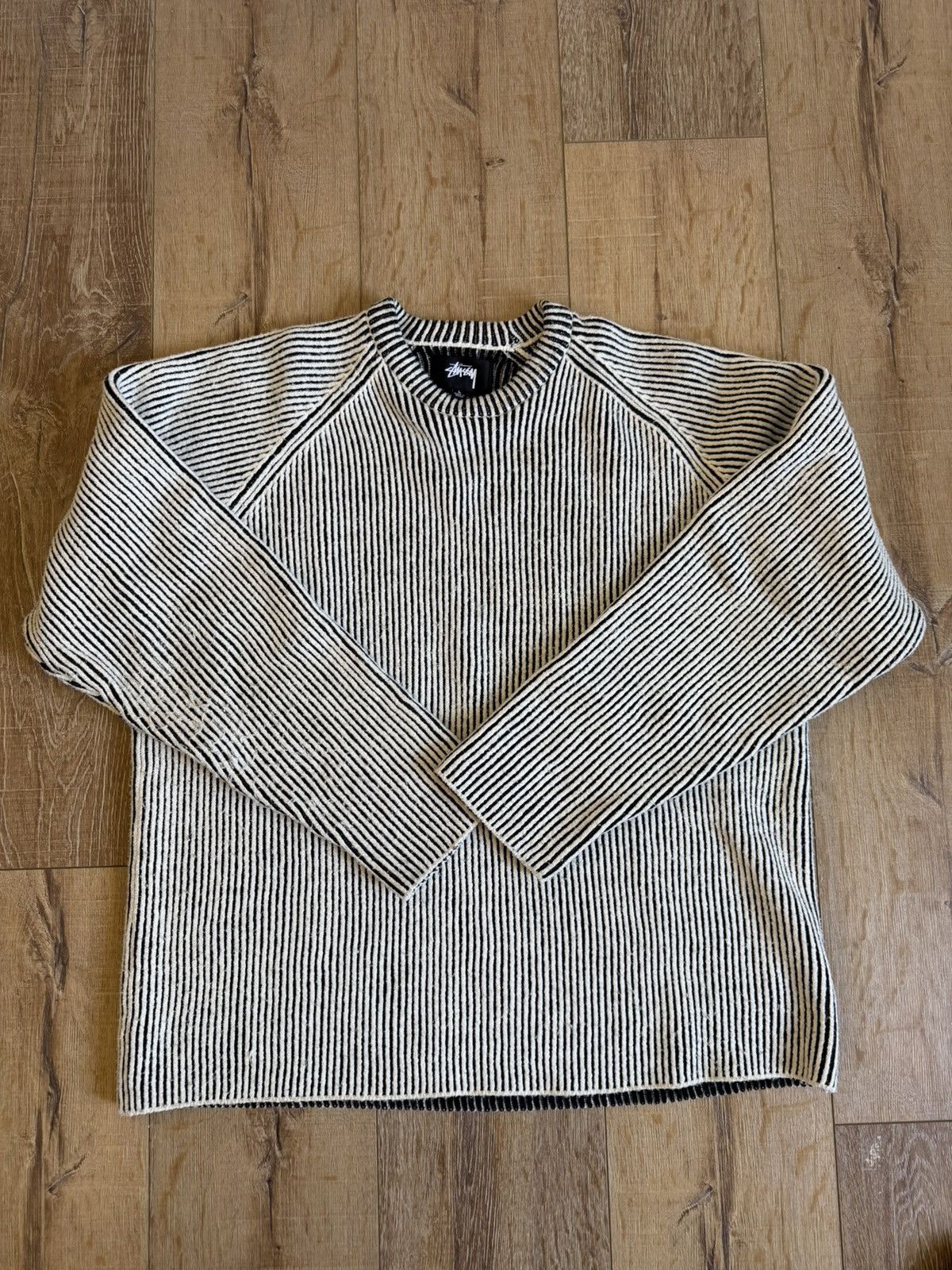 Stussy Stussy COTTON SLUB RIB CREW | Grailed