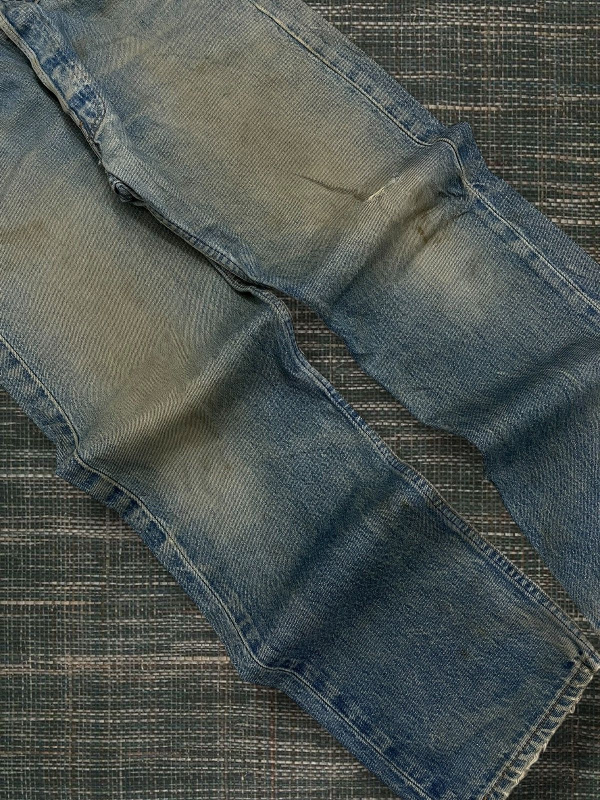 Levi's Vintage Clothing Og Vintage 1990s Designer Levis 501 Distressed Mudwash Style Size US 30 / EU 46 - 6 Thumbnail