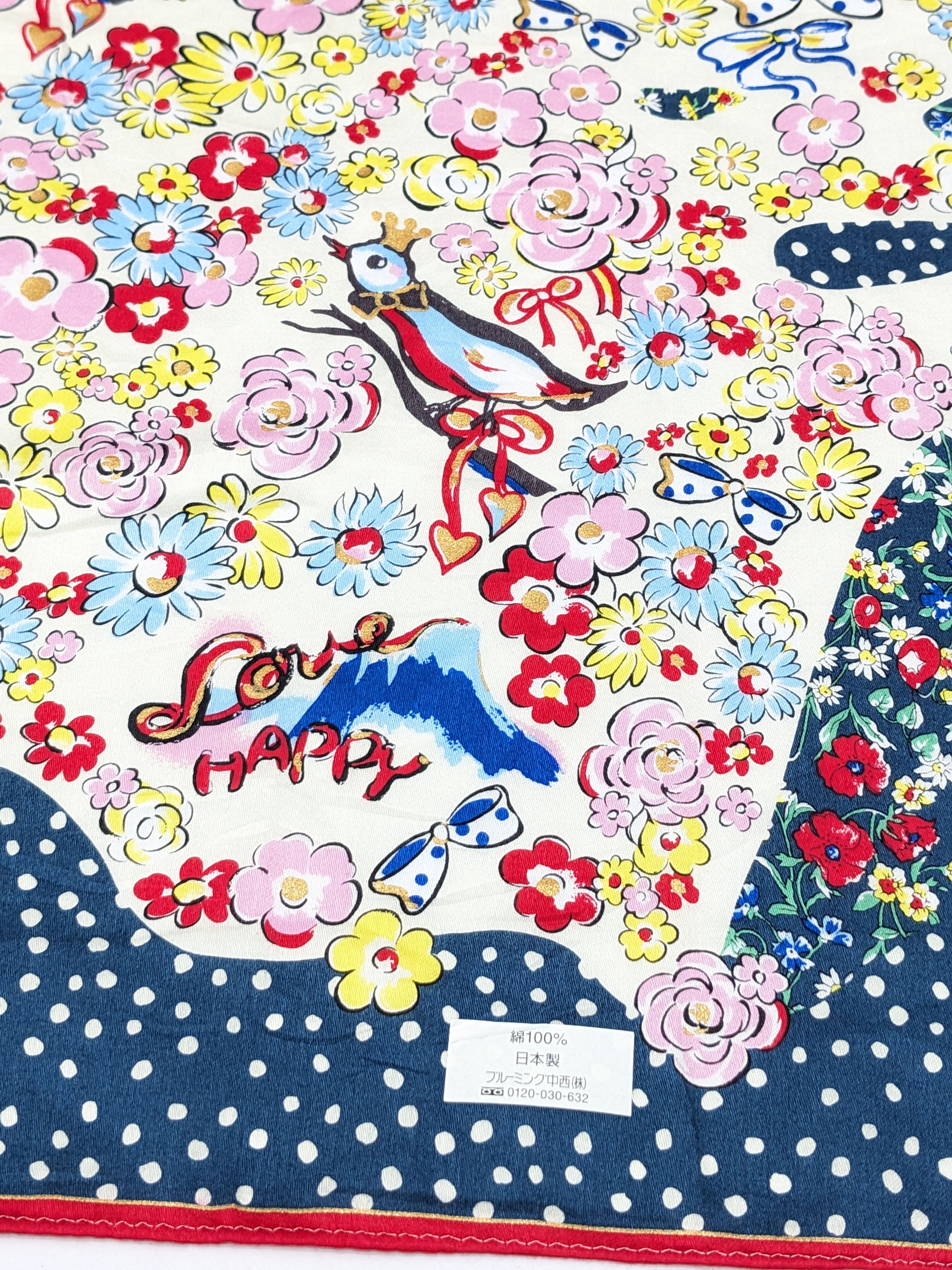 Tsumori Chisato Tsumori Chisato Mount Fuji Love Happy Bird Floral Size ONE SIZE - 2 Thumbnail