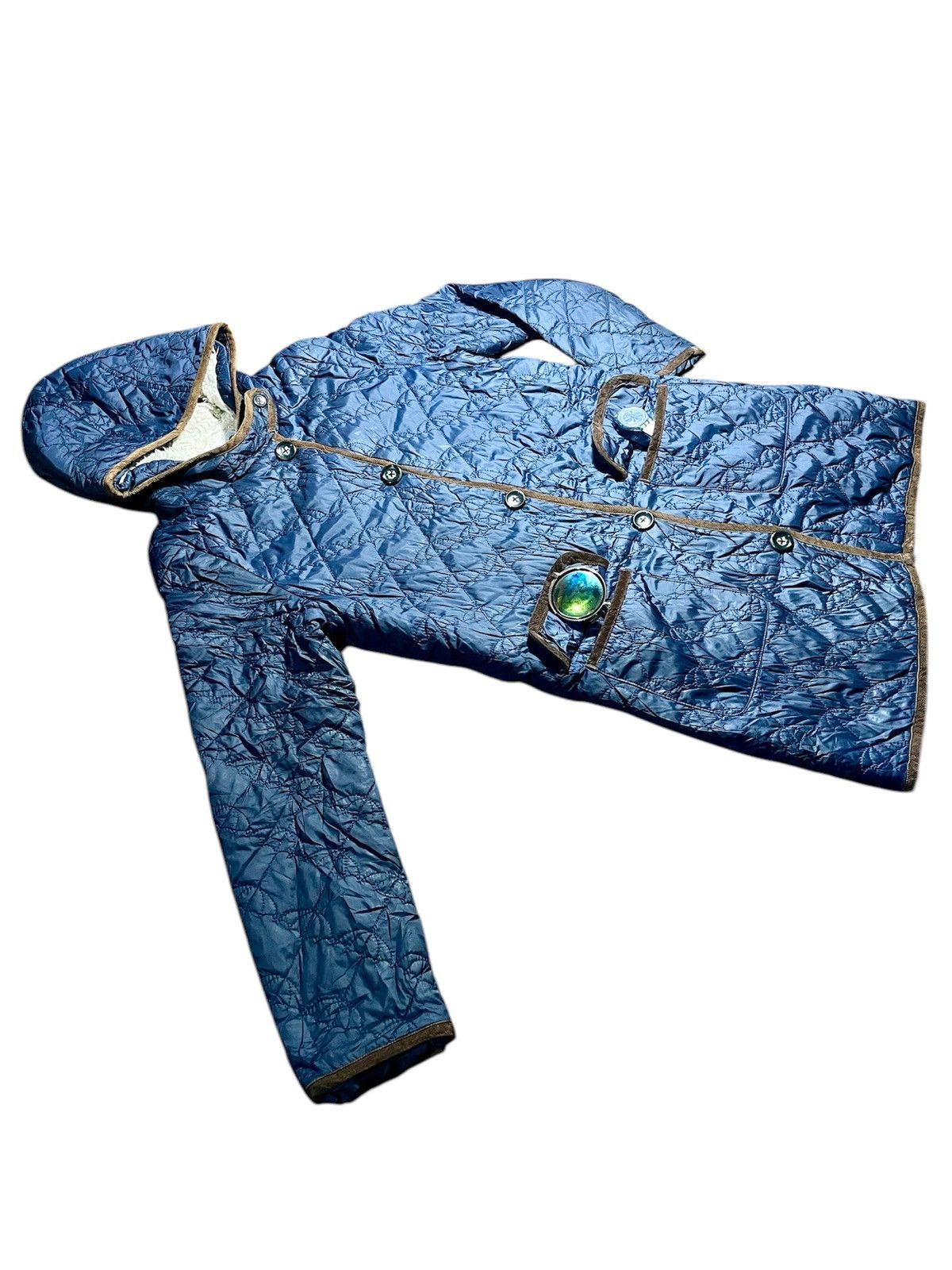 Japanese Brand × Vintage Arnold Palmer Umbrella Quilted Jacket Vintage Size US S / EU 44-46 / 1 - 5 Thumbnail