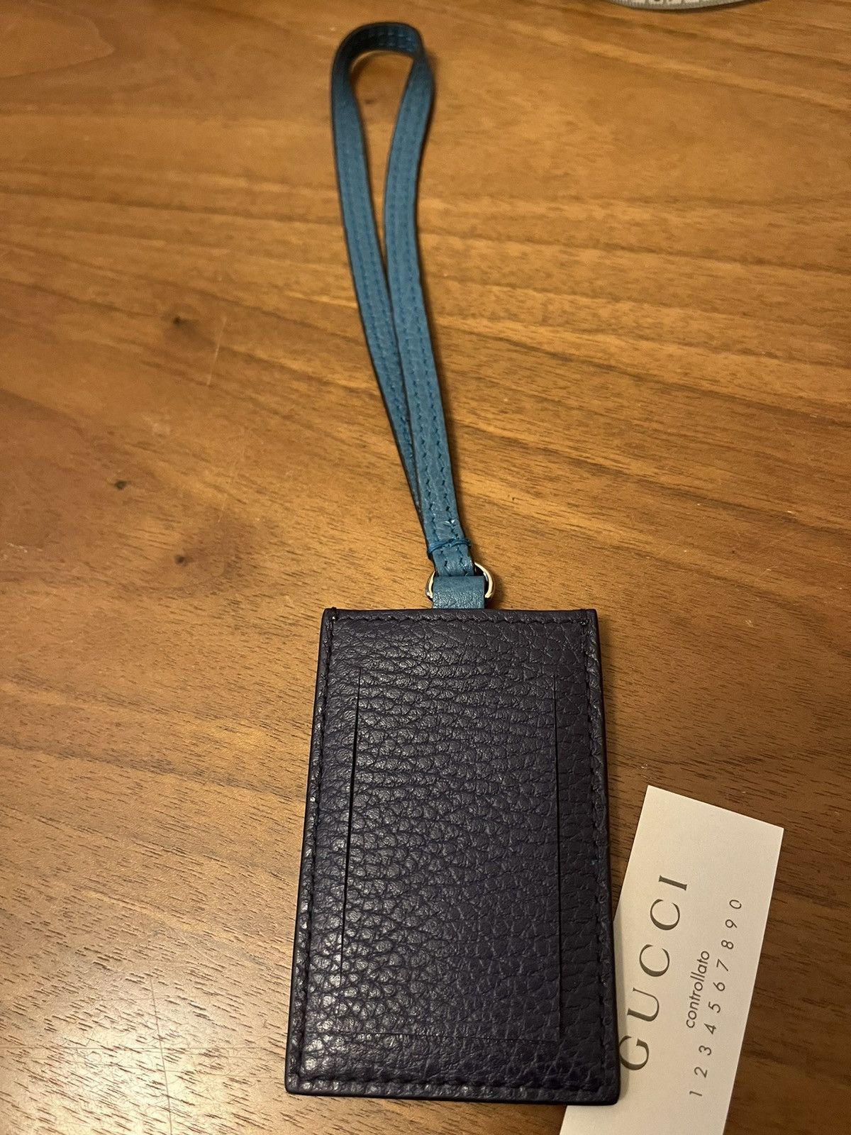 Gucci Brand new Gucci travel leather tag Size ONE SIZE - 2 Thumbnail
