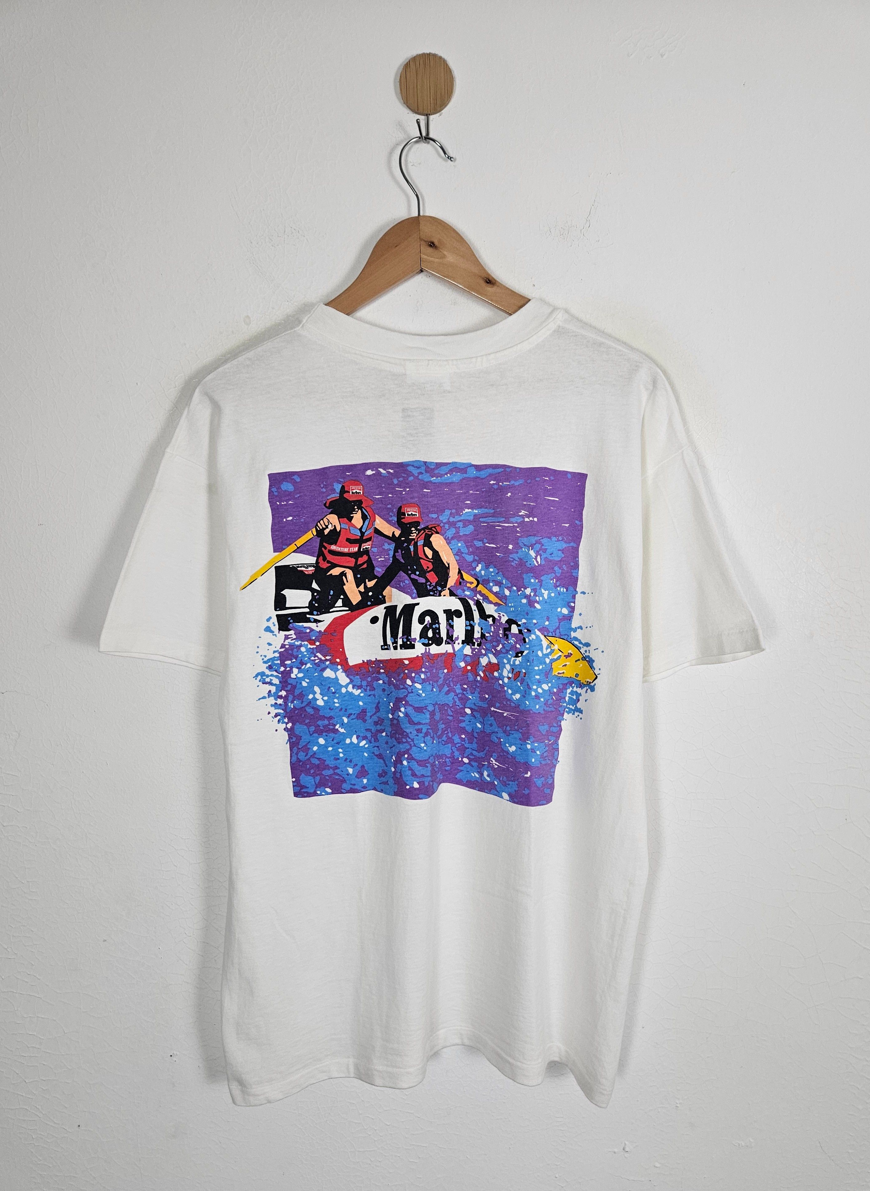 Vintage Marlboro Adventure team Kayak Pocket shirt