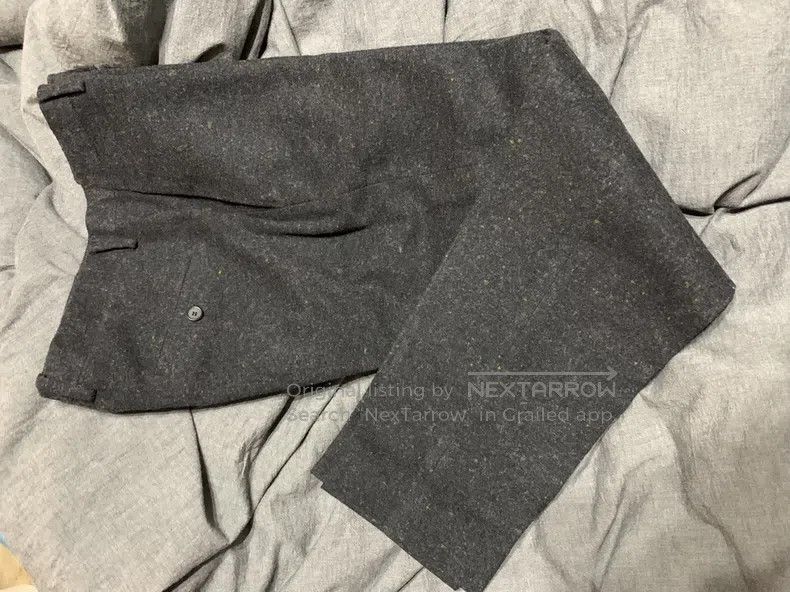 Jil Sander Jil Sander size 50 Runway Floral Wool Nylon Trousers Size US 34 / EU 50 - 3 Thumbnail