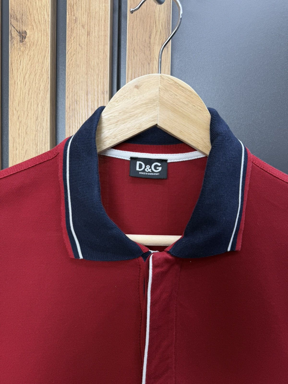 Dolce & Gabbana Dolce & Gabbana D&G Red Polo Shirt Size M Size US M / EU 48-50 / 2 - 5 Thumbnail
