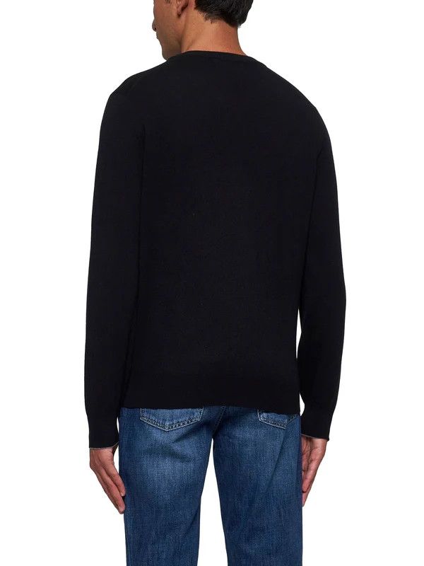 Brunello Cucinelli o1w1db10425 Cashmere Sweater in Black Size US XXL / EU 58 / 5 - 3 Thumbnail