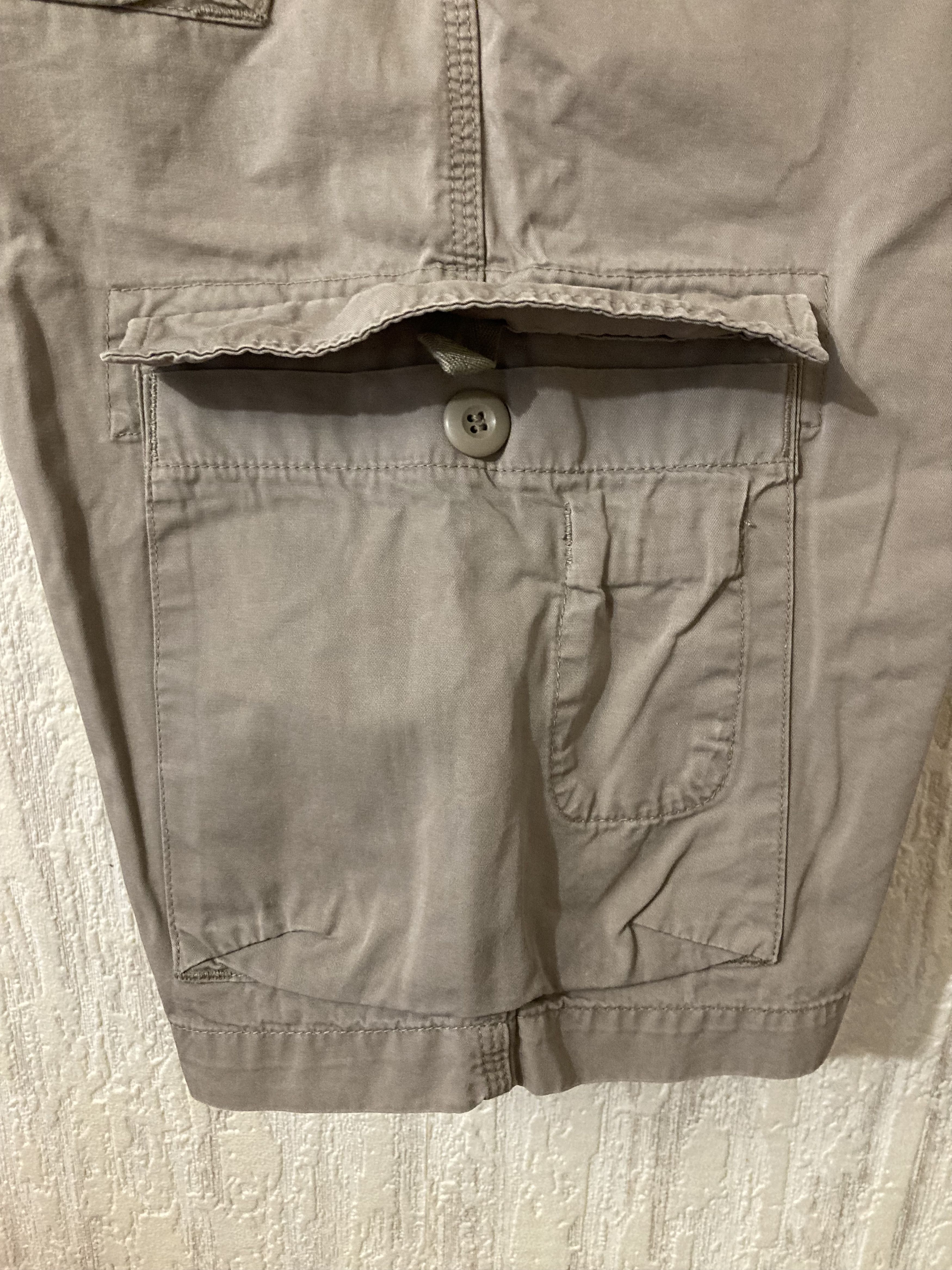 Carhartt × Vintage Vintage Carhartt Thrift Bermuda Khaki Cargo Shorts Size US 33 - 6 Thumbnail