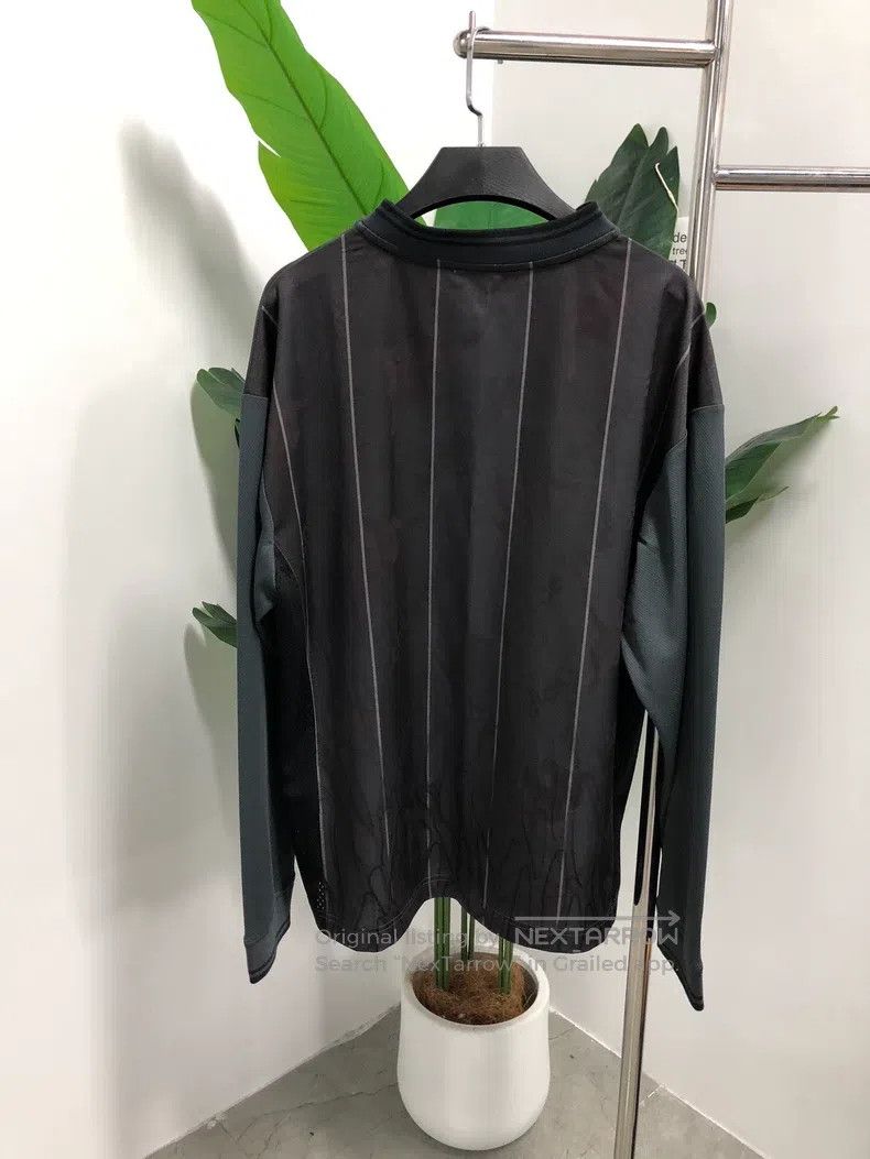 Acne Studios Acne Studios Logo Design Mesh Long Sleeve T-Shirt, Black Size XS / US 0-2 / IT 36-38 - 2 Thumbnail
