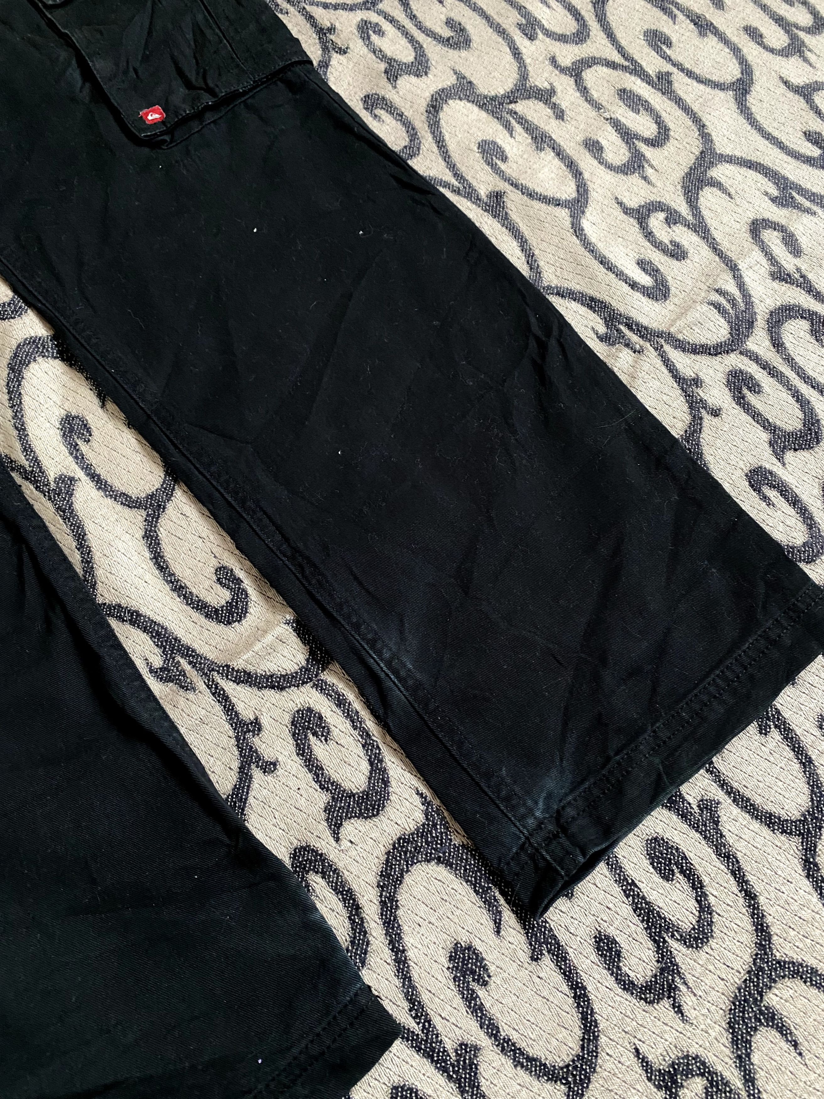 Billabong × Quiksilver Vintage Quiksilver Cargo Pants Streetwear Size US 31 - 7 Thumbnail